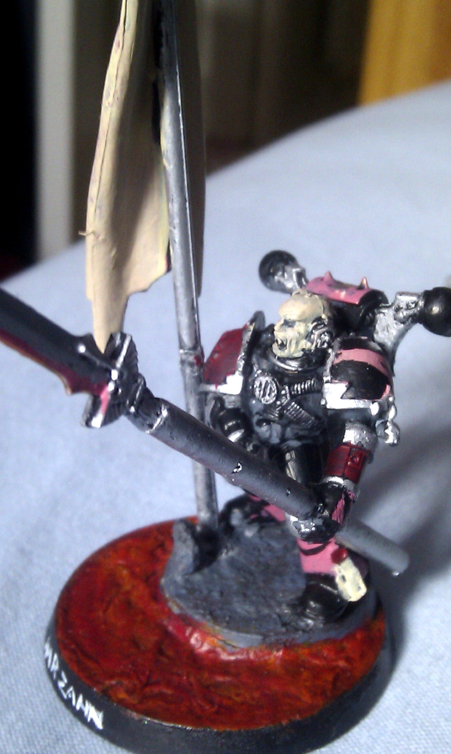 Aspiring, Bearers, Champion, Chaos, Lord, Pre-wash, Slaanesh, Urban Base, Warhammer 40,000, Warhammer Fantasy, Word, Word Bearers