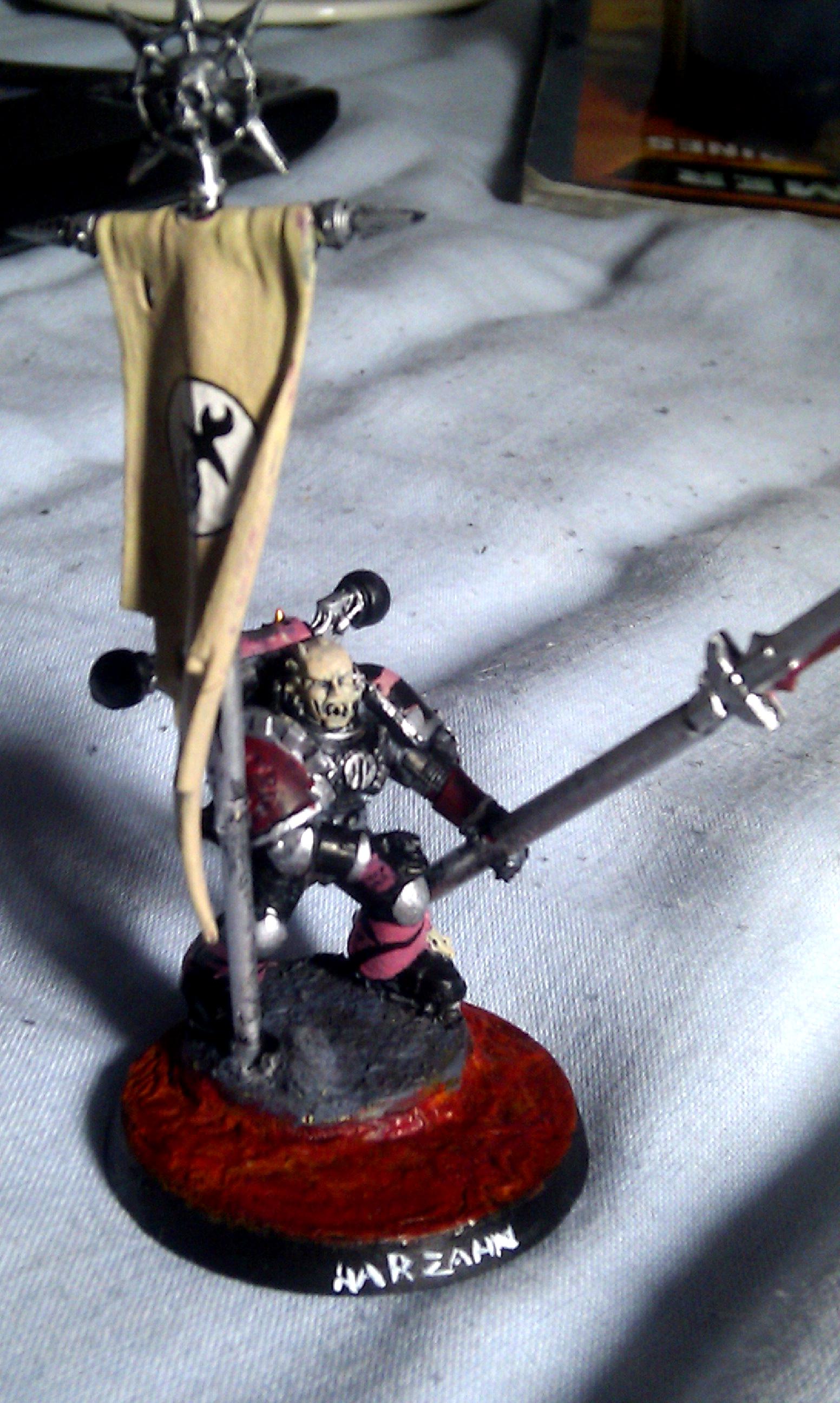 Aspiring, Bearers, Champion, Chaos, Lord, Pre-wash, Slaanesh, Urban Base, Warhammer 40,000, Warhammer Fantasy, Word, Word Bearers