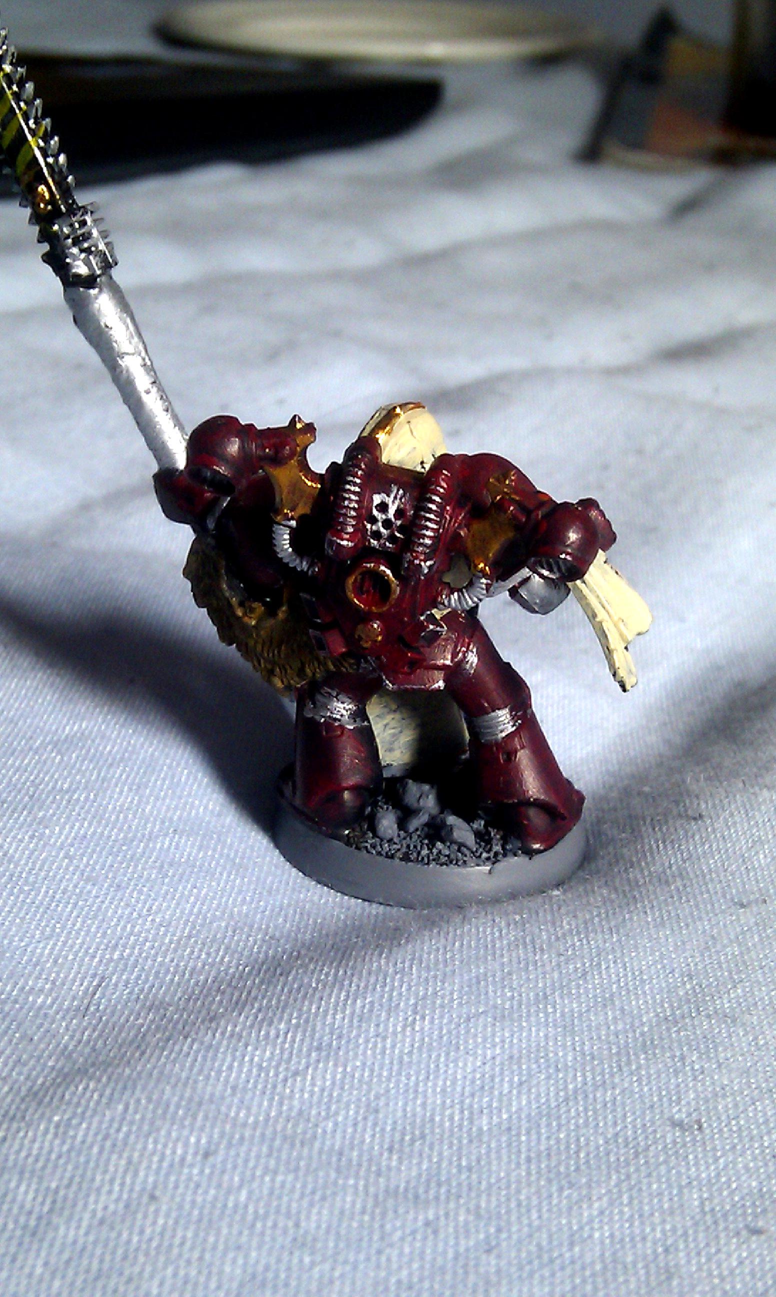 Aspiring, Bearers, Champion, Chaos, Pre-wash, Urban Base, Warhammer 40,000, Warhammer Fantasy, Word, Word Bearers