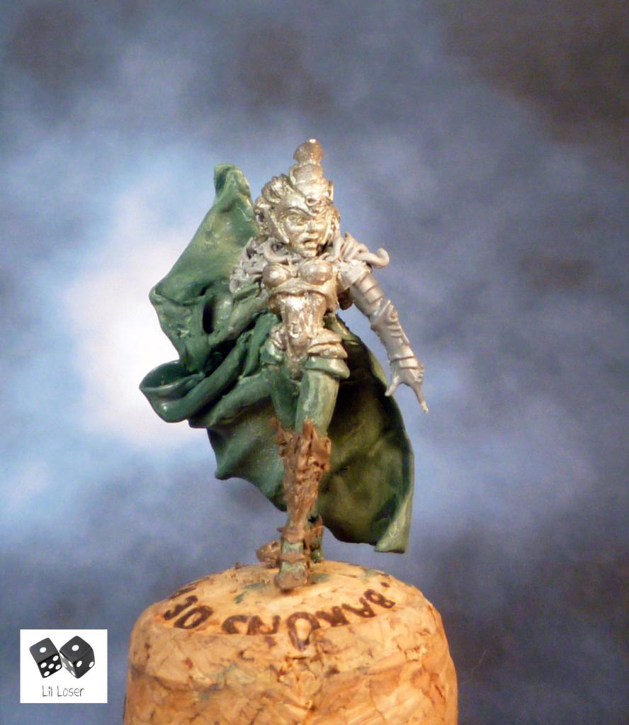 Ch'ihll, Conversion, Dark Elf Sorceress, Dark Elves, Druchii, High Sorceress, Naggarond
