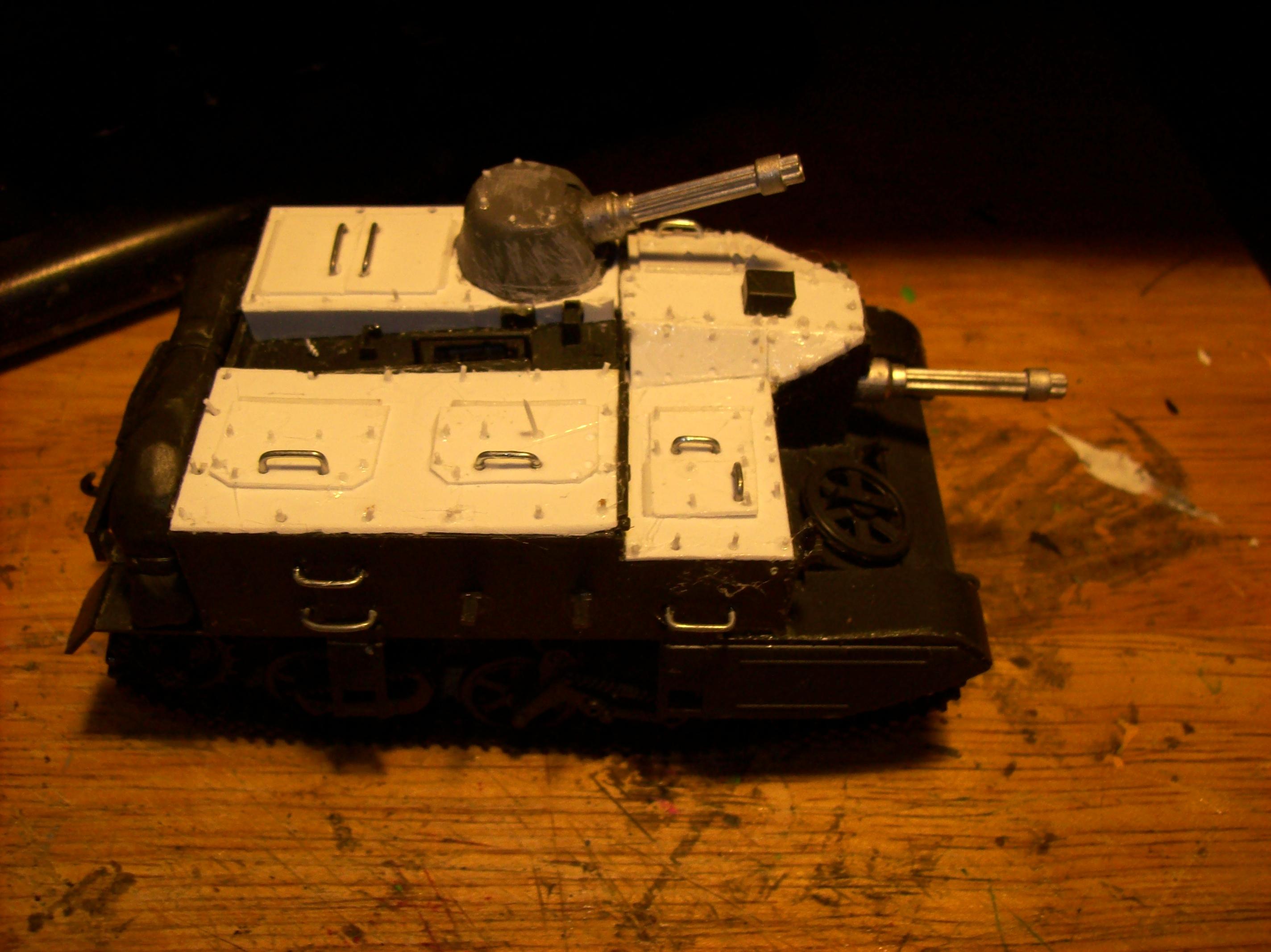 Tank, Warhammer 40,000, Work In Progress