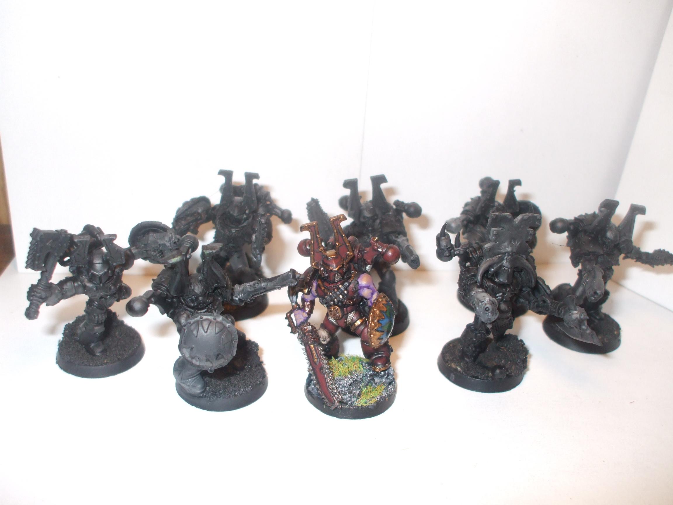 Khorne Bezerkers, Unpainted, Warhammer 40,000
