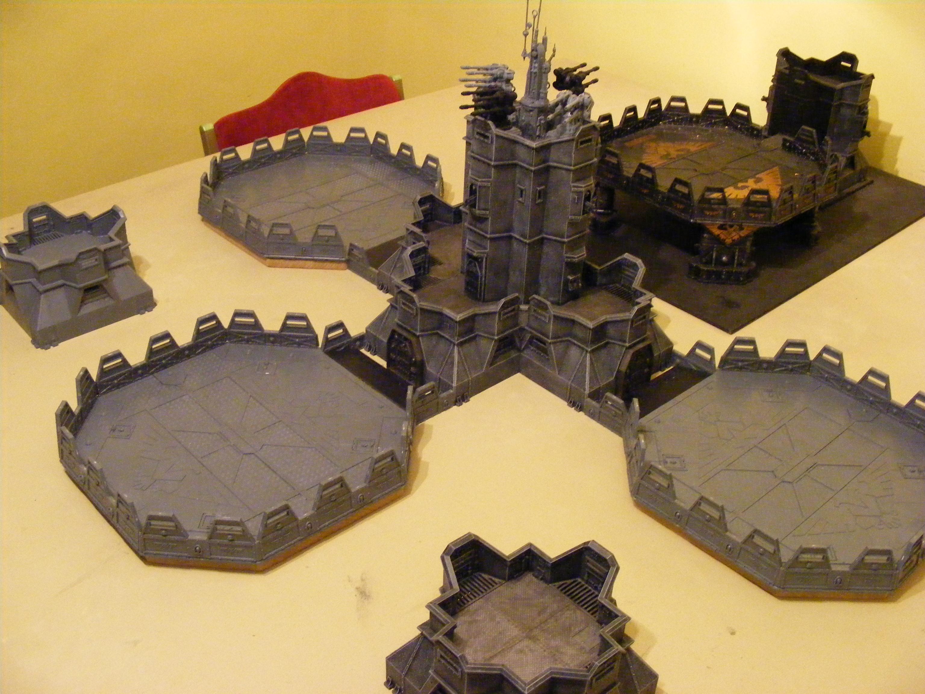 Landing Pad, Skyshield, Stronghold, Work In Progress