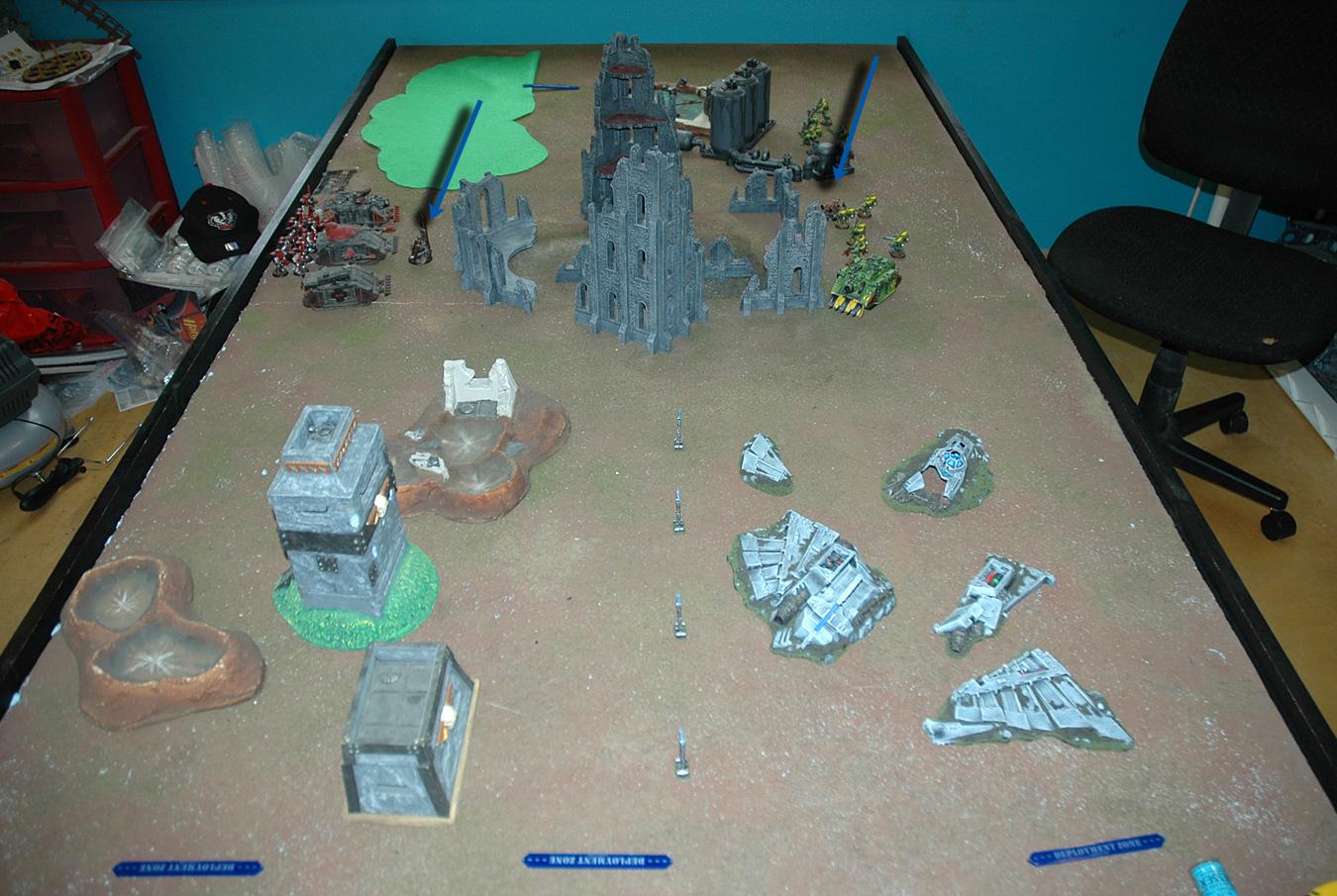 1000 Points, Battle Report, Blood Angels, Doom Eagles, Mantis Warriors, Space Marines, Warhammer 40,000