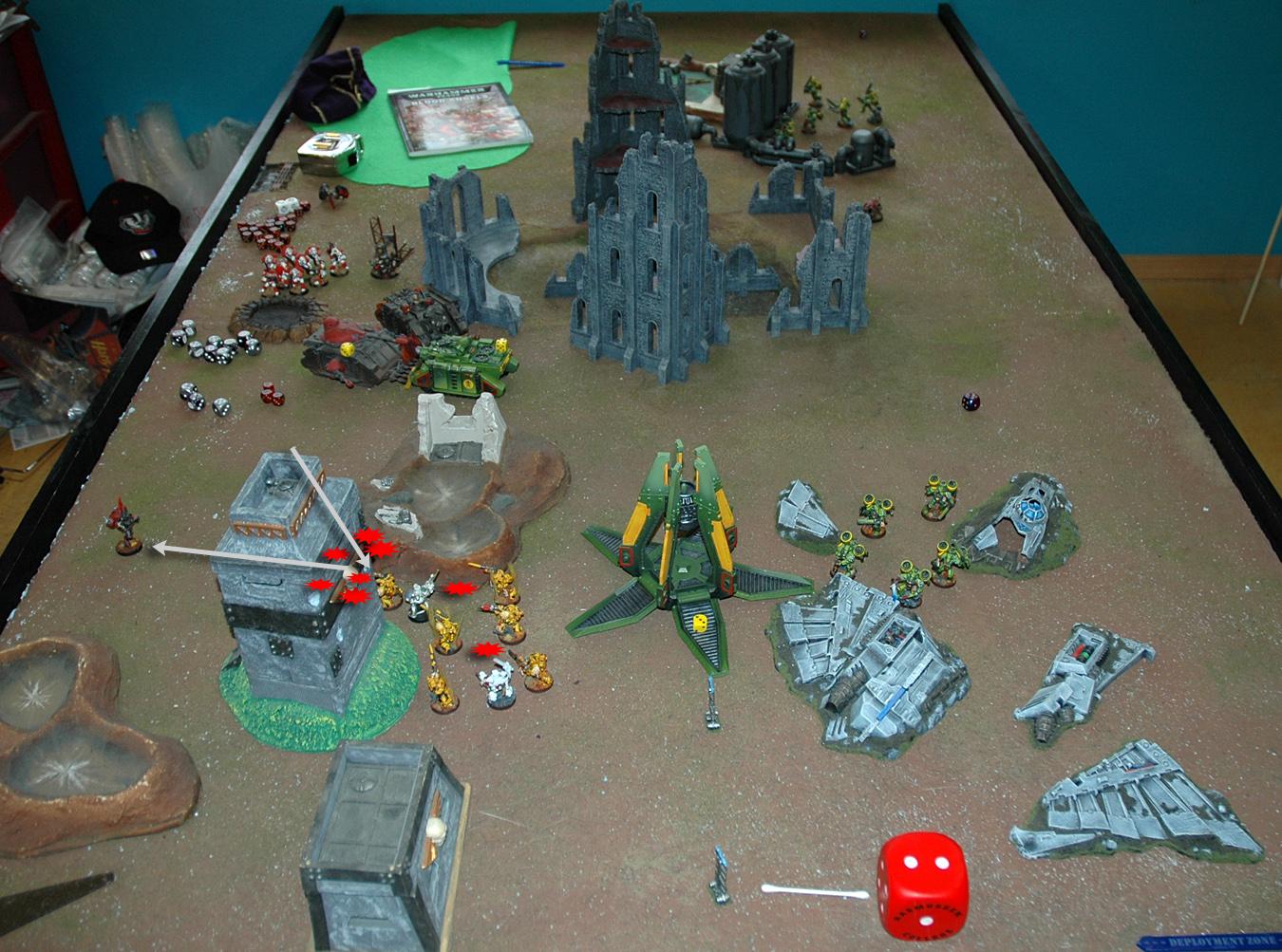 1000 Points, Battle Report, Blood Angels, Doom Eagles, Mantis Warriors, Space Marines, Warhammer 40,000