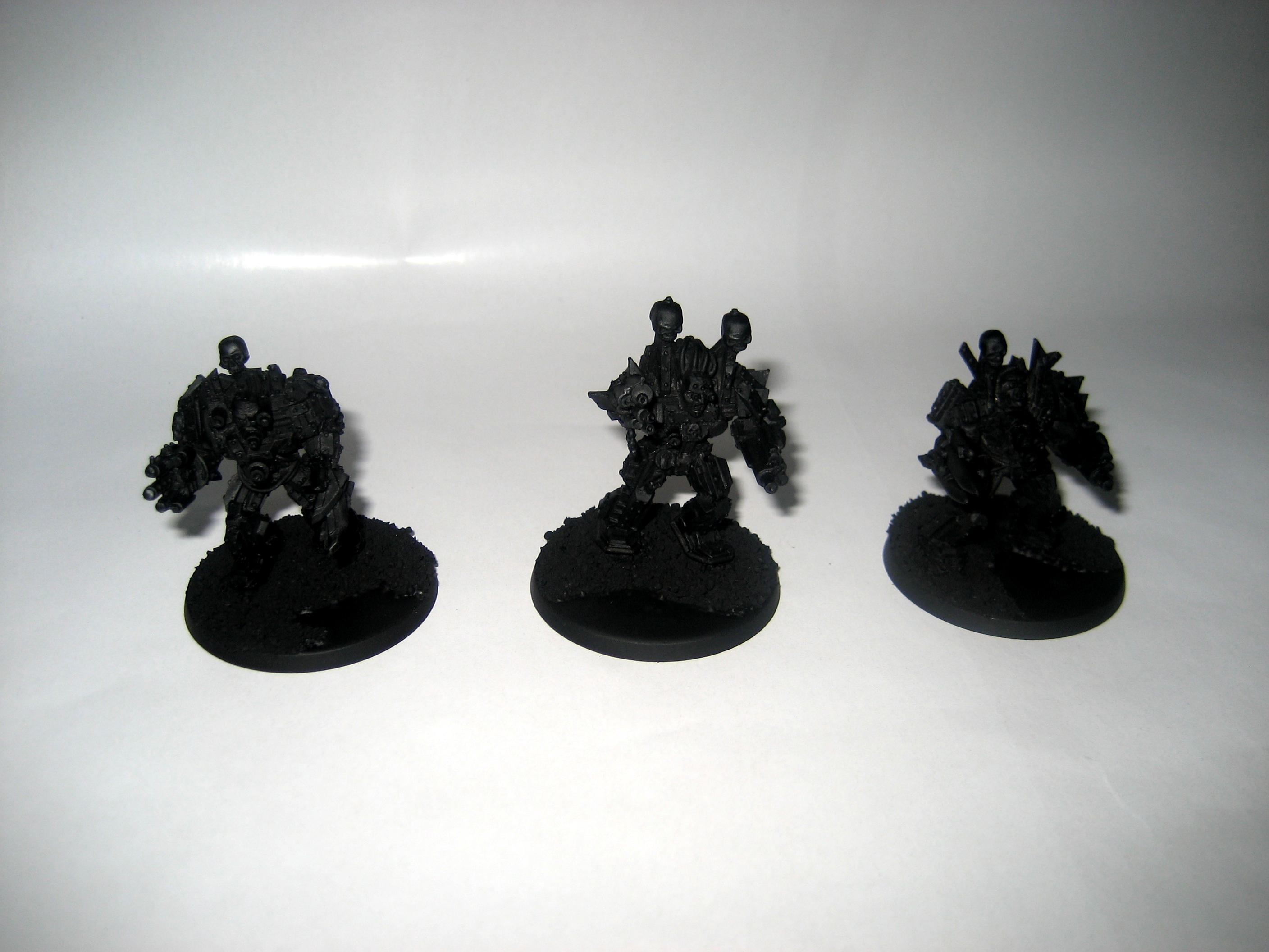 Chaos, Obliterators, Warhammer 40,000, Work In Progress