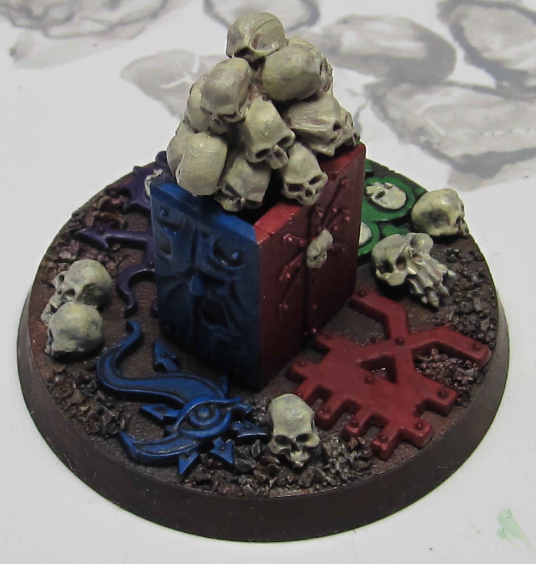 Altar, Chaos, Khorne, Nurgle, Objective Marker, Slaanesh, Tzeentch, Undivided