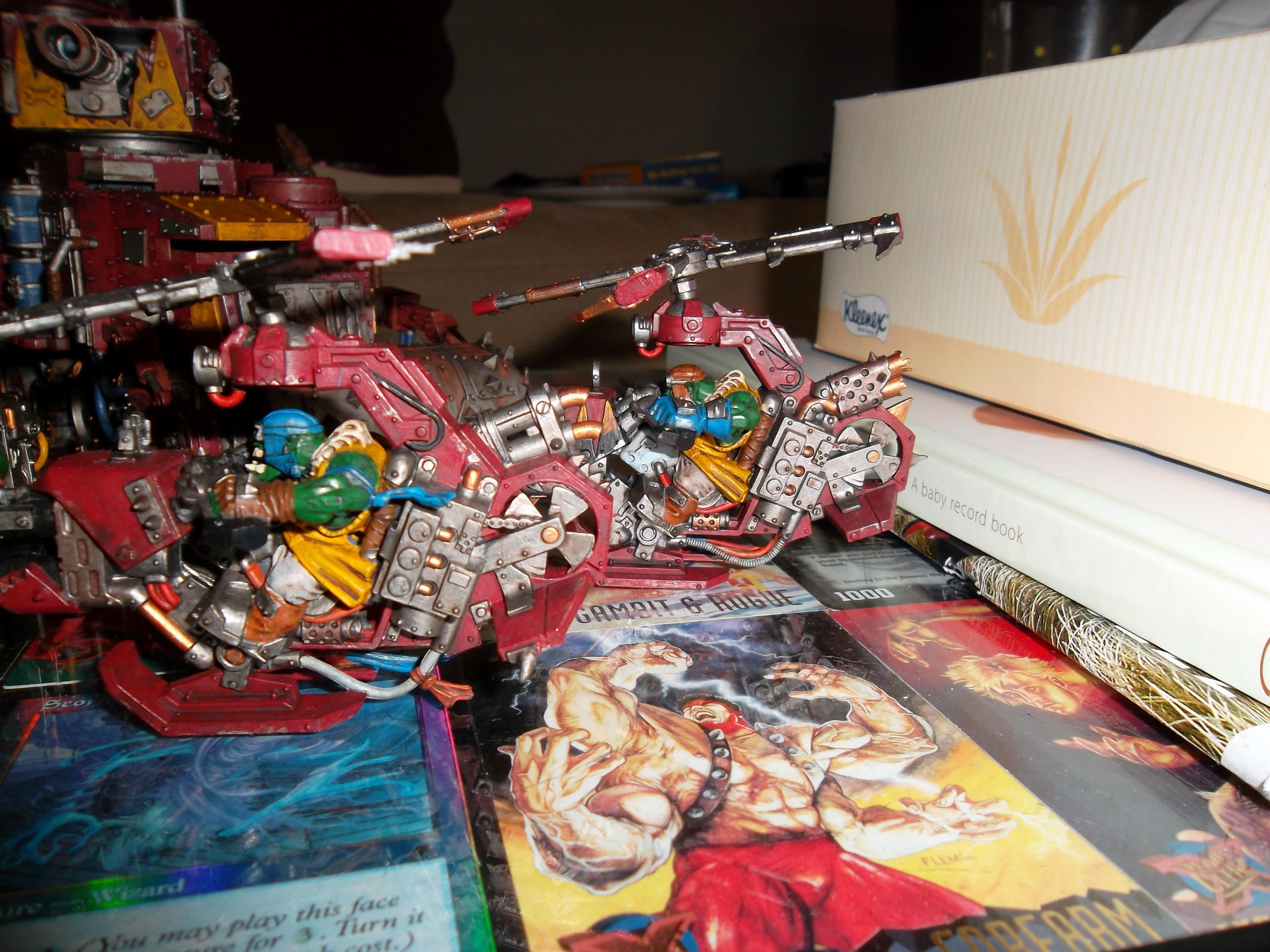 Battlewagon, Deffkopta, Lootas, Ork Army, Orks