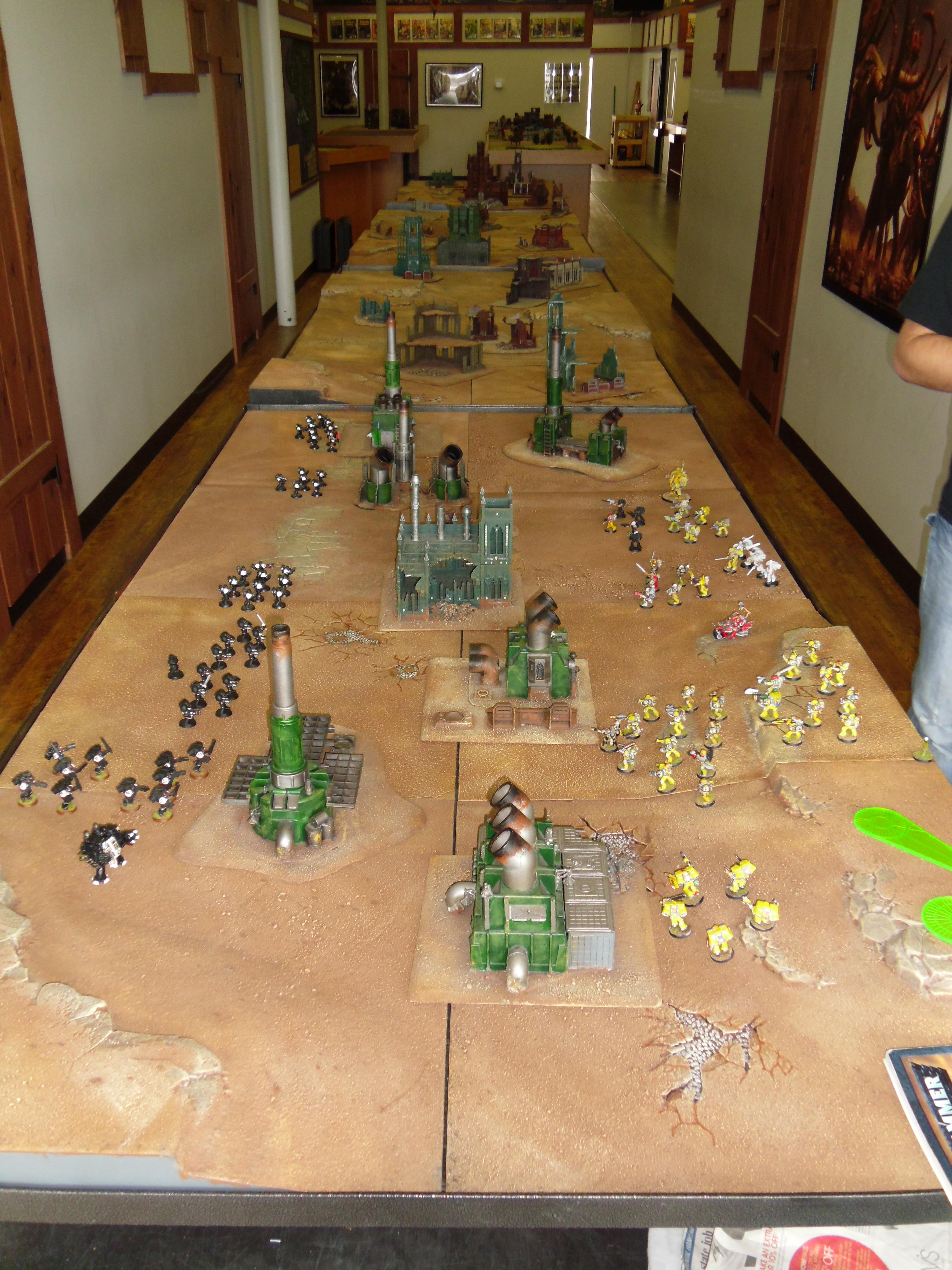 Battle Report, Black Templars, Dreadnought, Imperial Fists, Space Marines, Warhammer 40,000