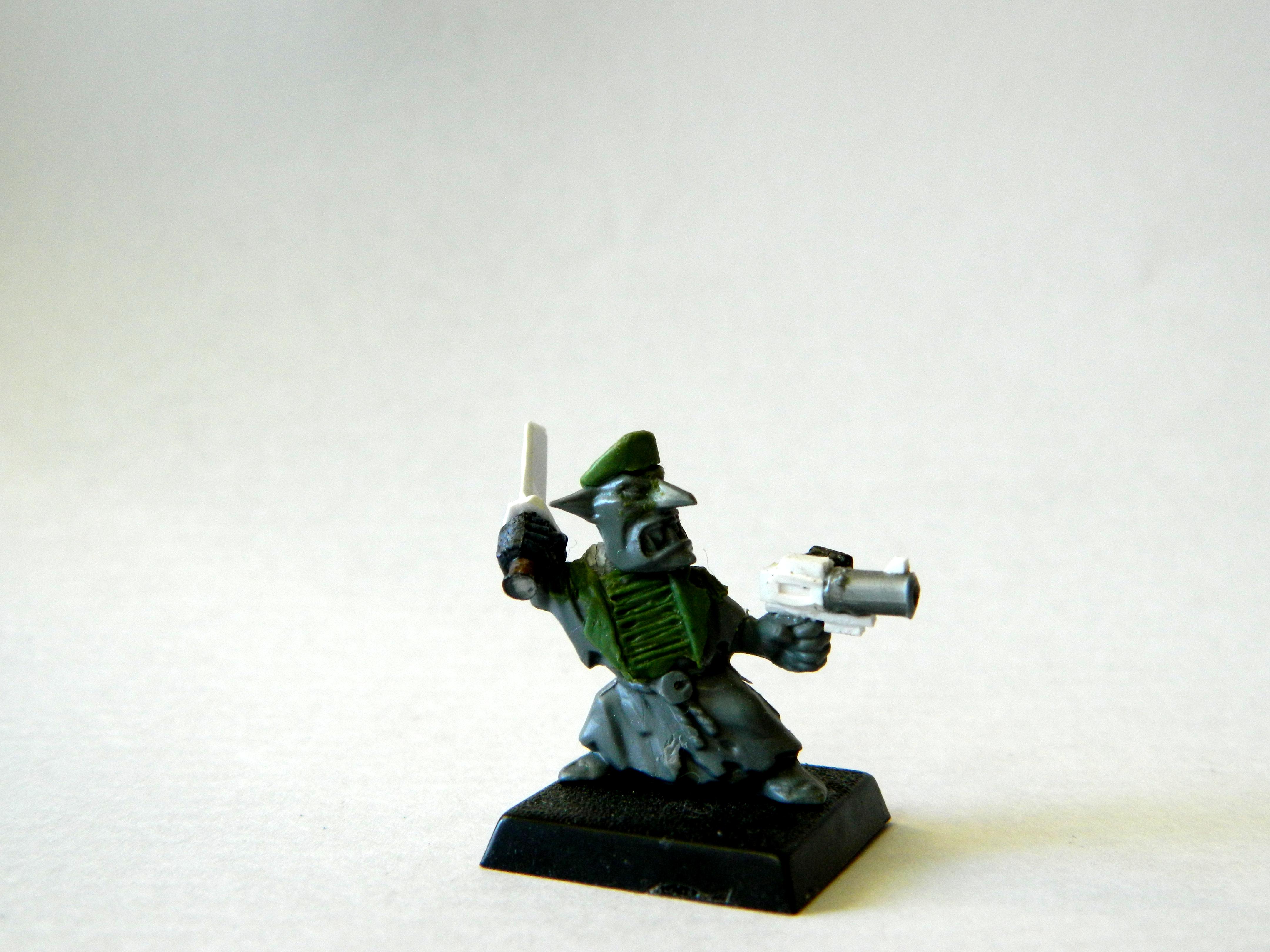 Commissar, Conversion, Grots, Orks