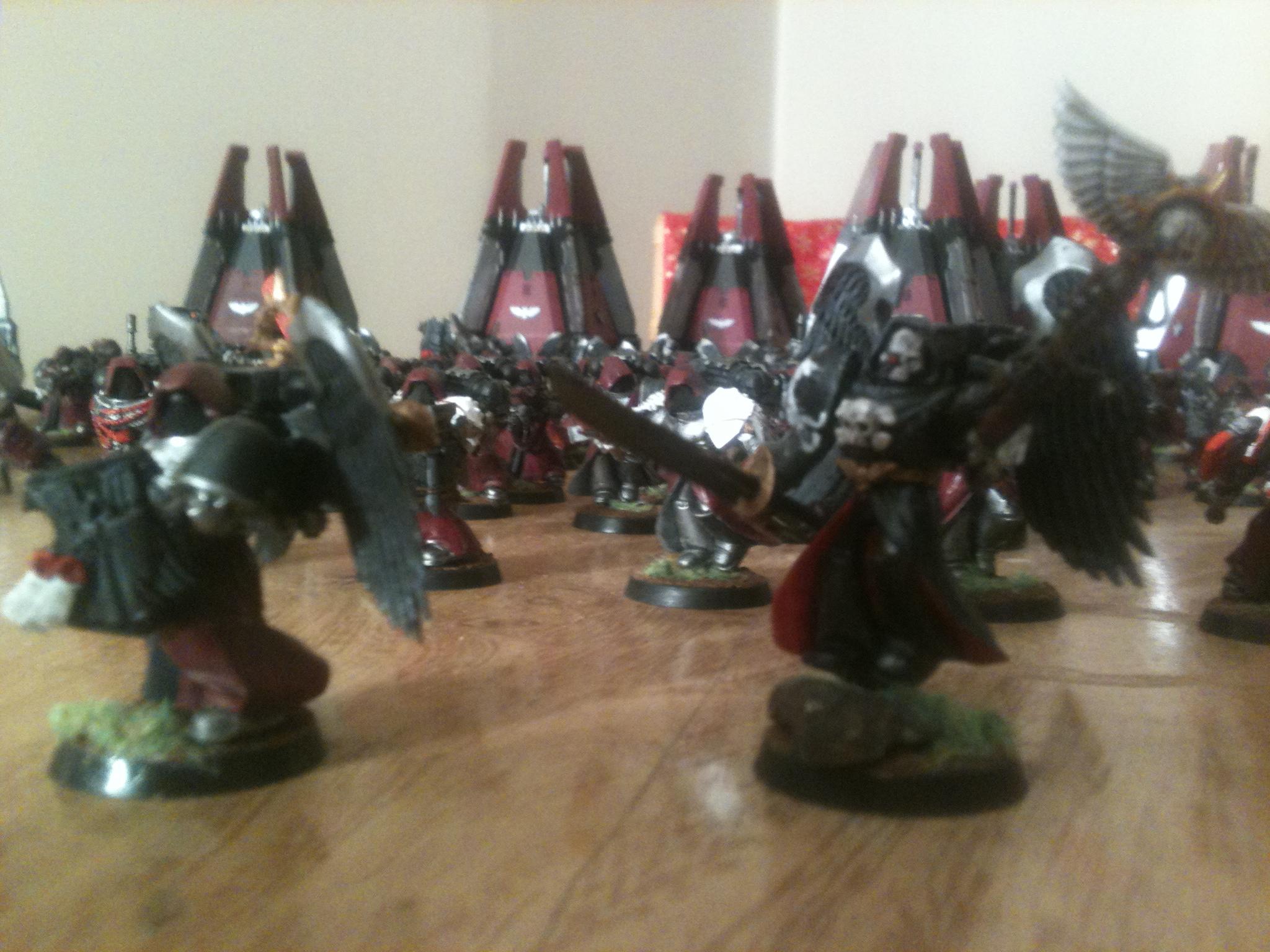 Dark Angels, Captain and Chaplin
