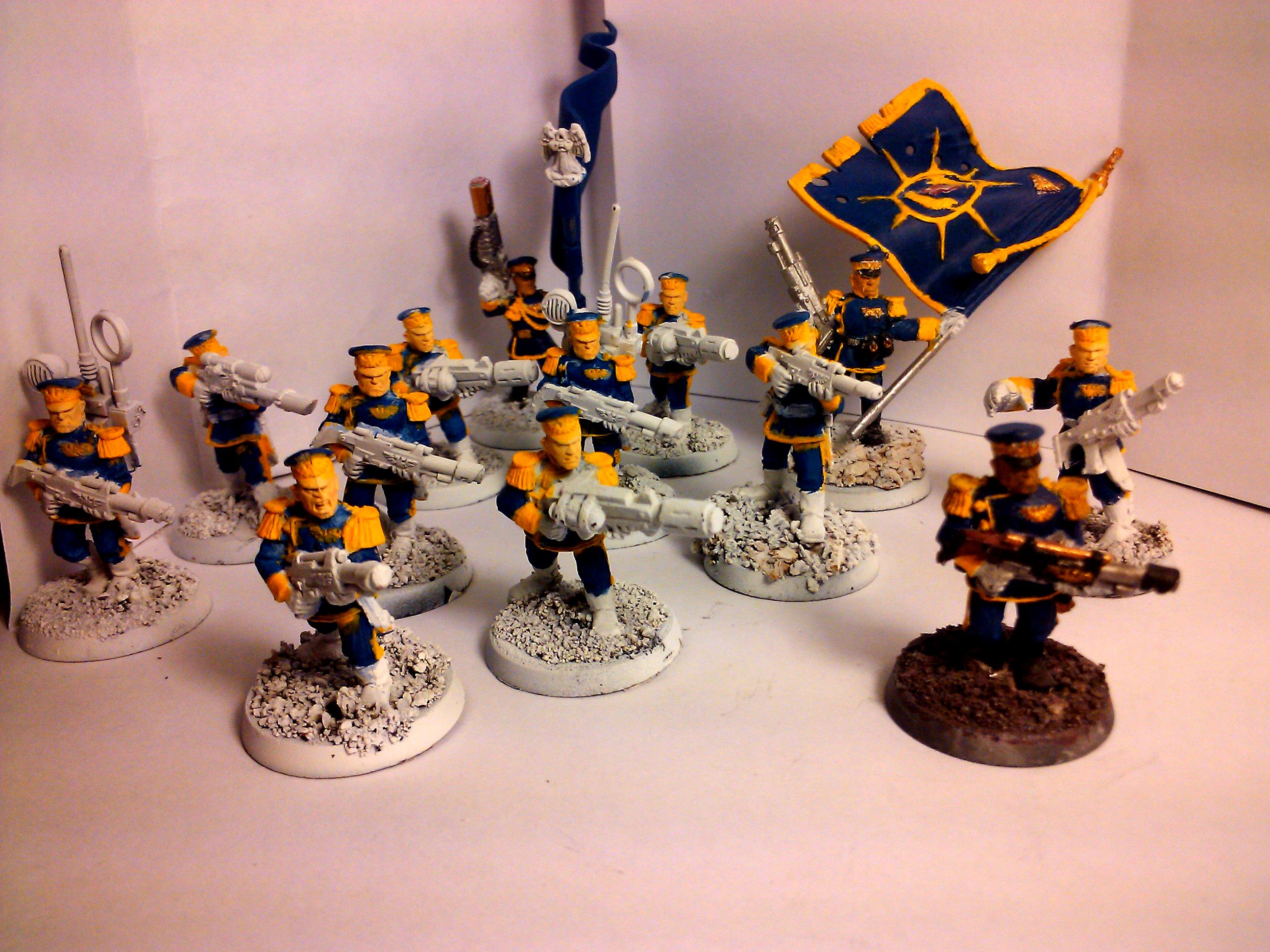 Conversion, Imperial Guard, Mordian Iron Guard, Paint Scheme, Warhammer 40,000