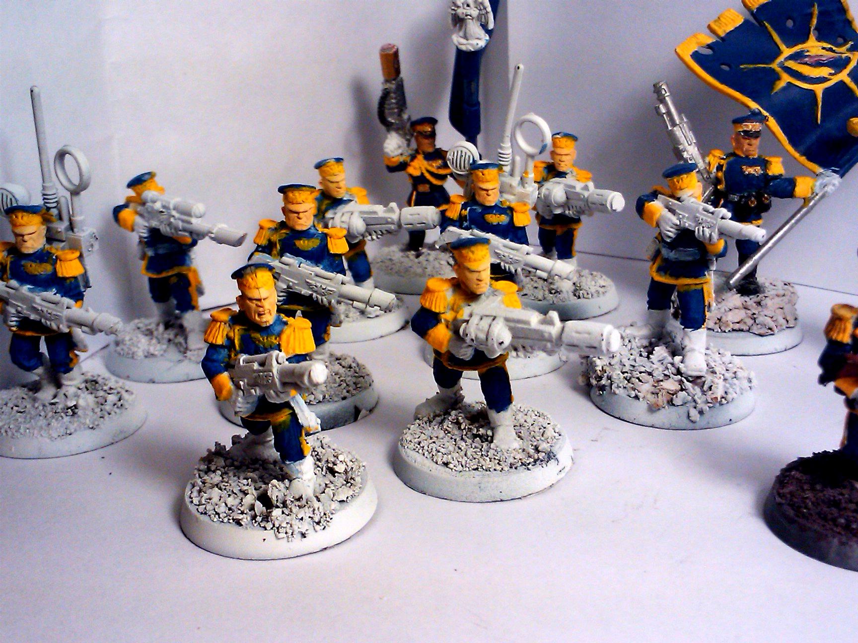 2nd Edition, Conversion, Imperial Guard, Mordian Iron Guard, Paint Scheme, Warhammer 40,000