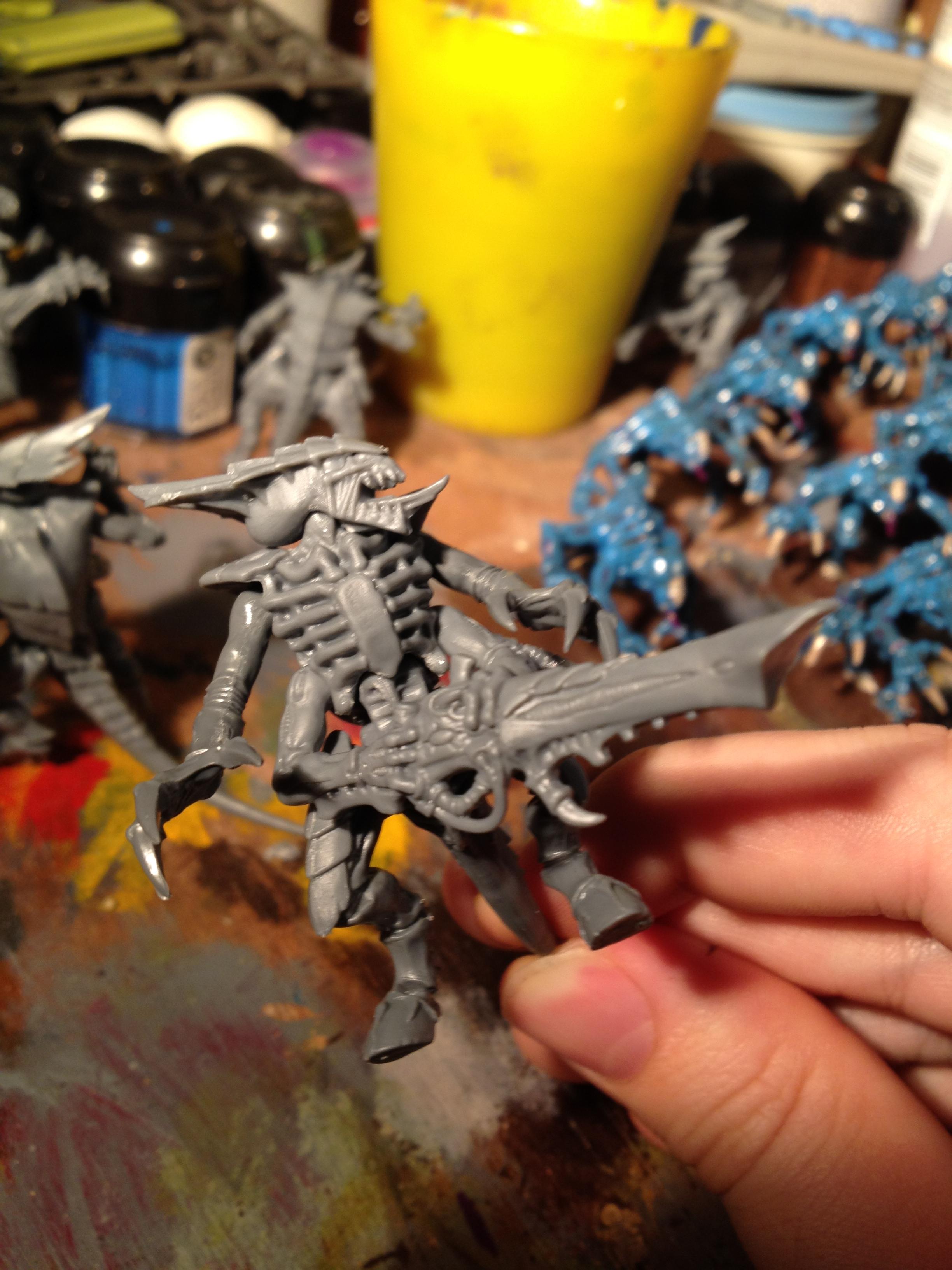 Dipped, Tyranids, Warhammer 40,000, Work In Progress