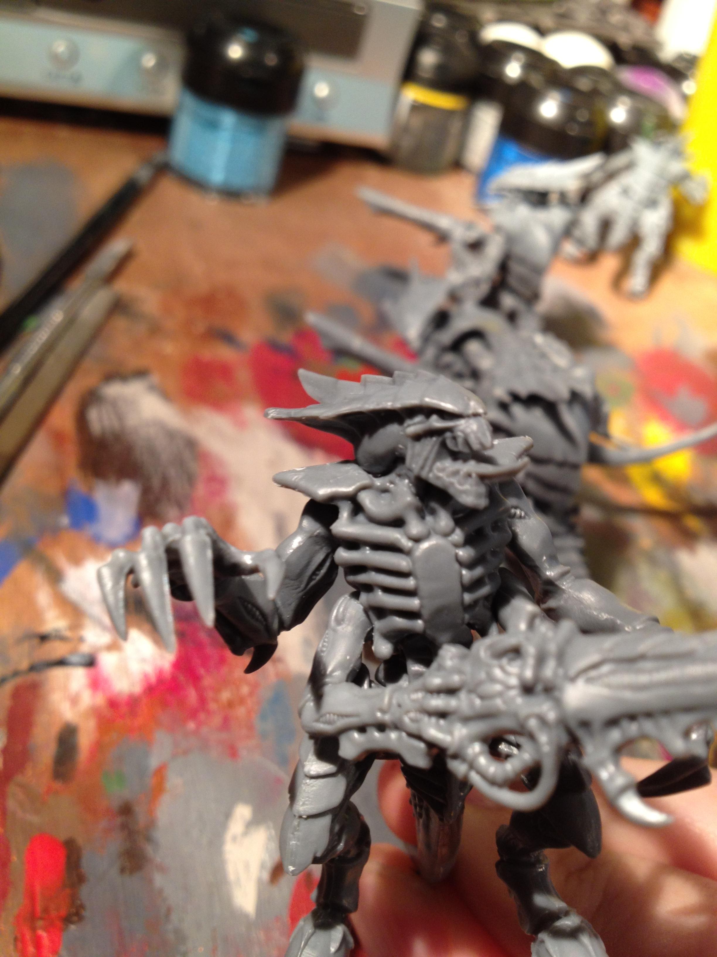 Dipped, Tyranids, Warhammer 40,000, Work In Progress