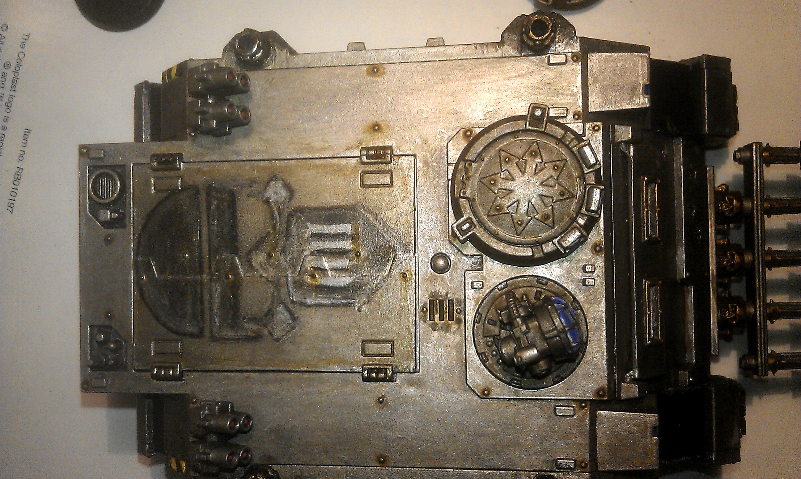 Chaos, Iron Warriors, Rhino, Work In Progress