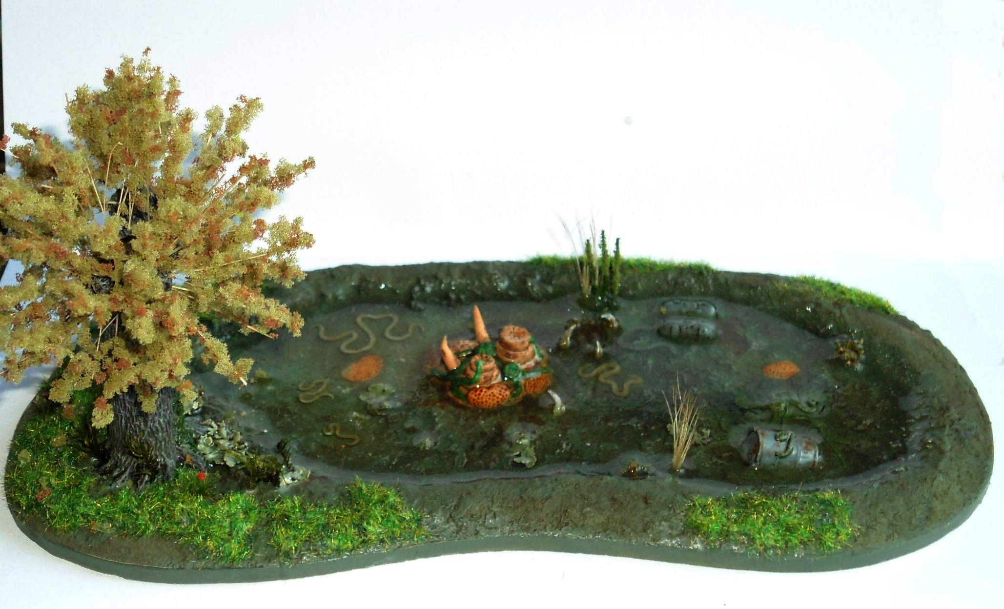 Lake, Pond, Terrain, Lake and Salix