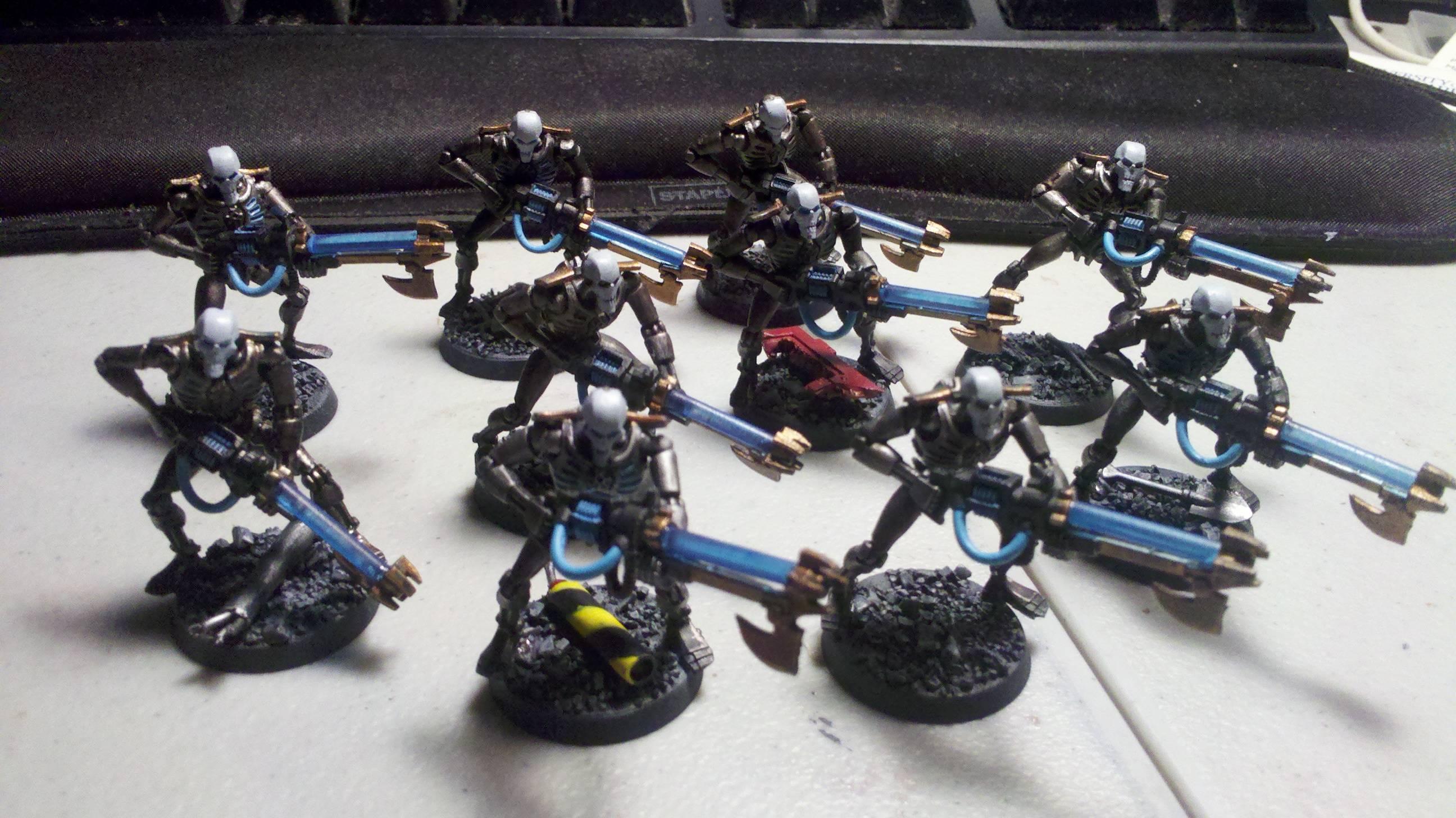 Blue Rods, Necrons, Warriors