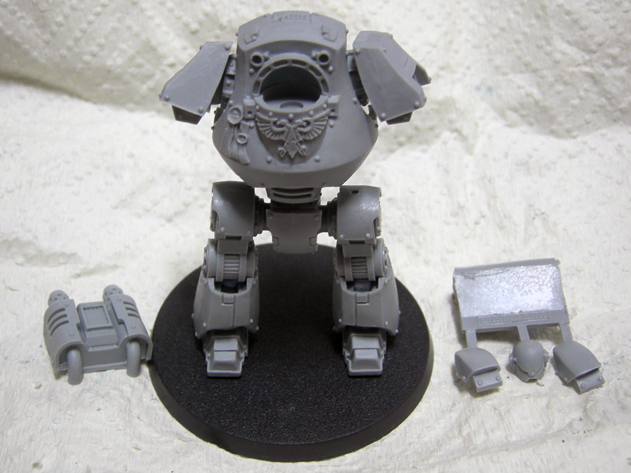 Contemptor Dreadnought, Pre-heresy, Thousand Sons, Work In Progress