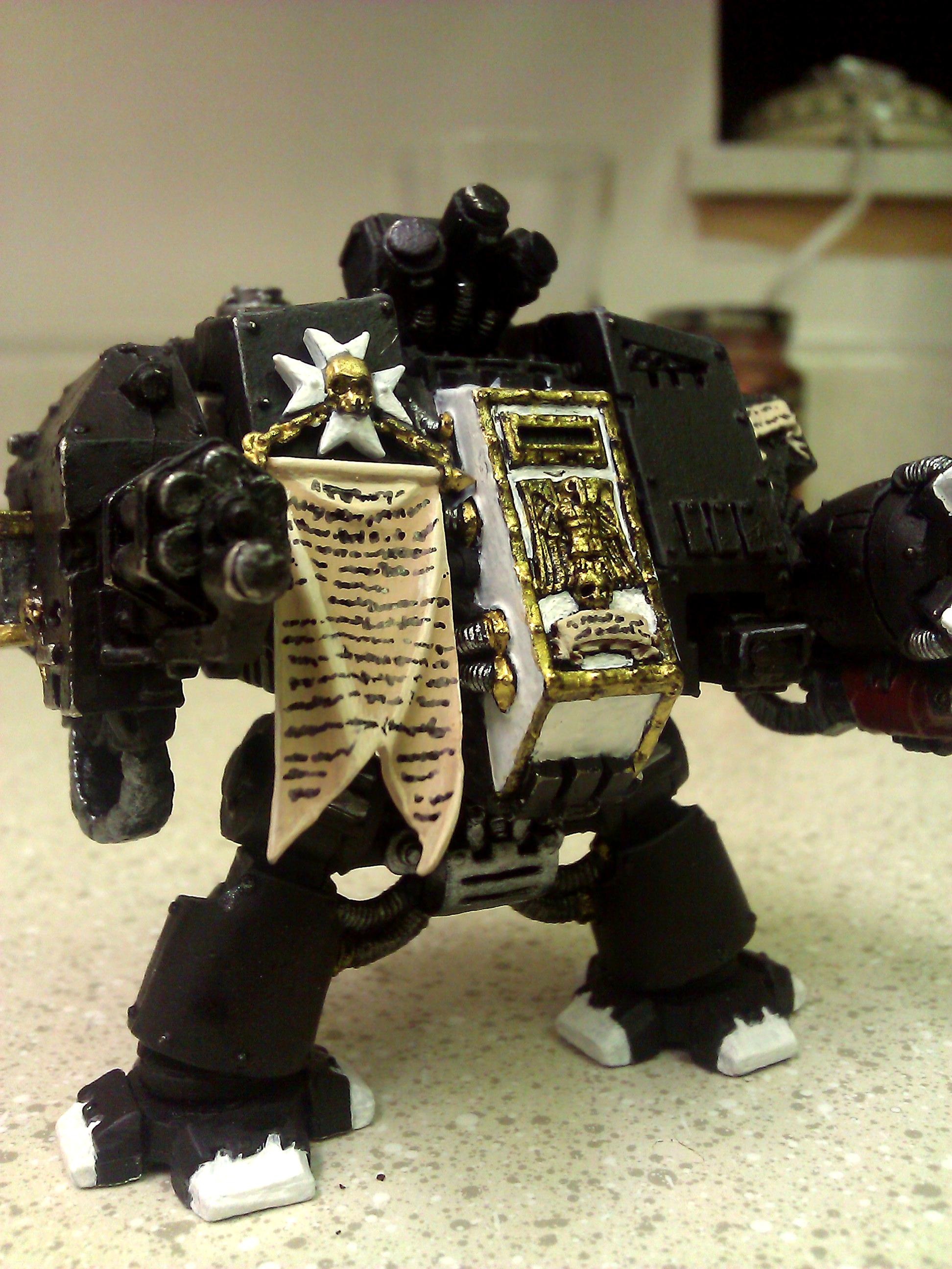 Finished Black Templar Dreadnought (Front/Right)