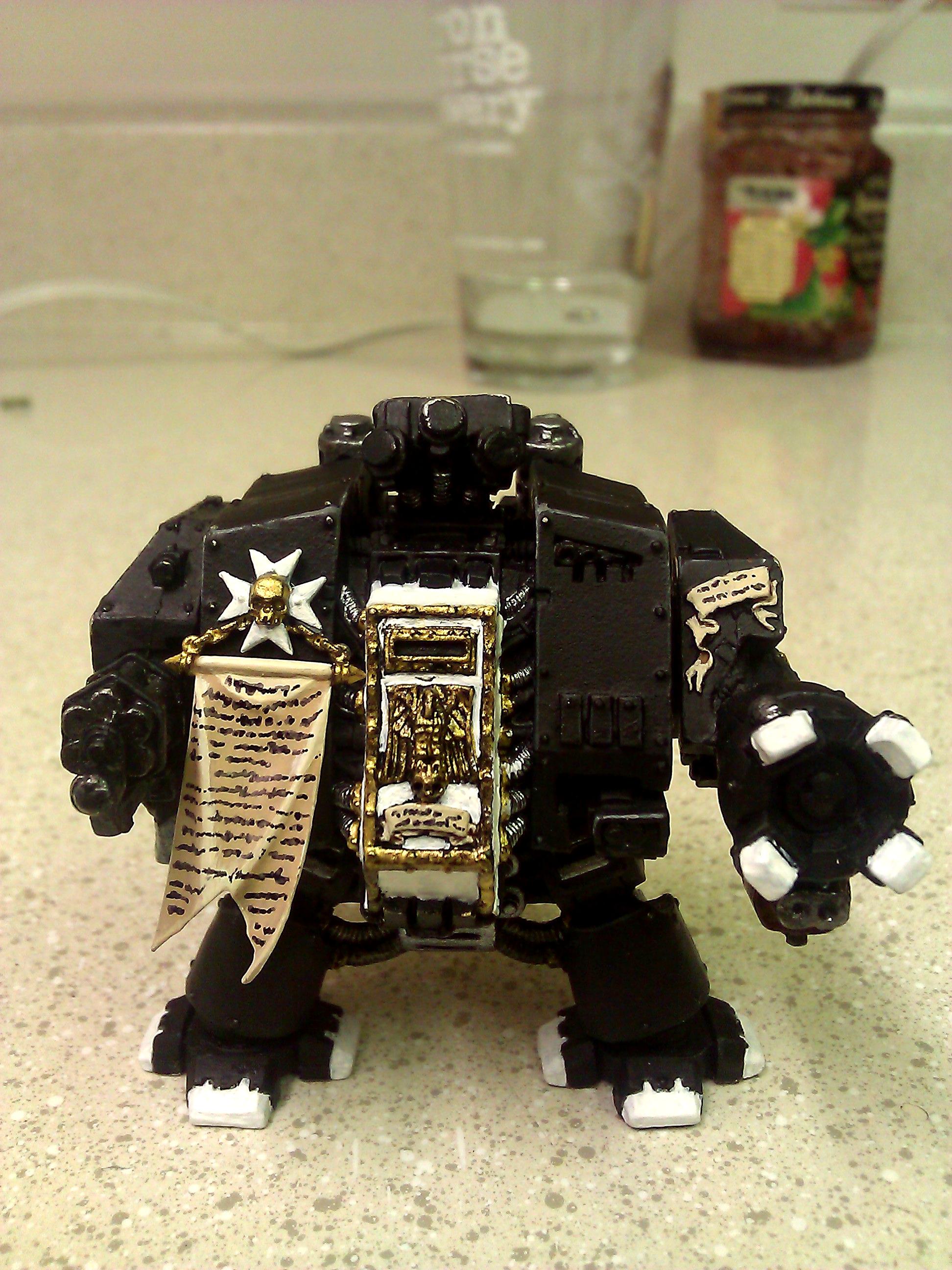 Finished Black Templar Dreadnought(Top Down)