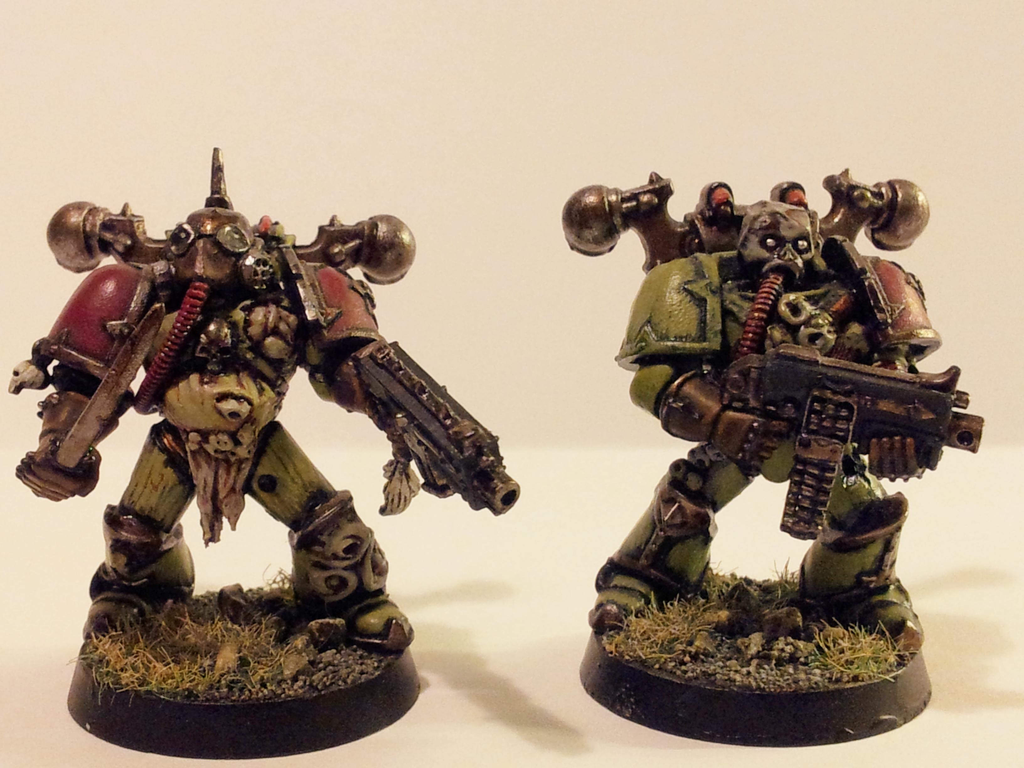 Chaos Space Marines, Death Guard, Nurgle, Plague Marines