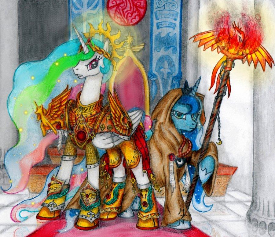 Cute, Emperor, Horus Heresy, Humor, My Little Pony
