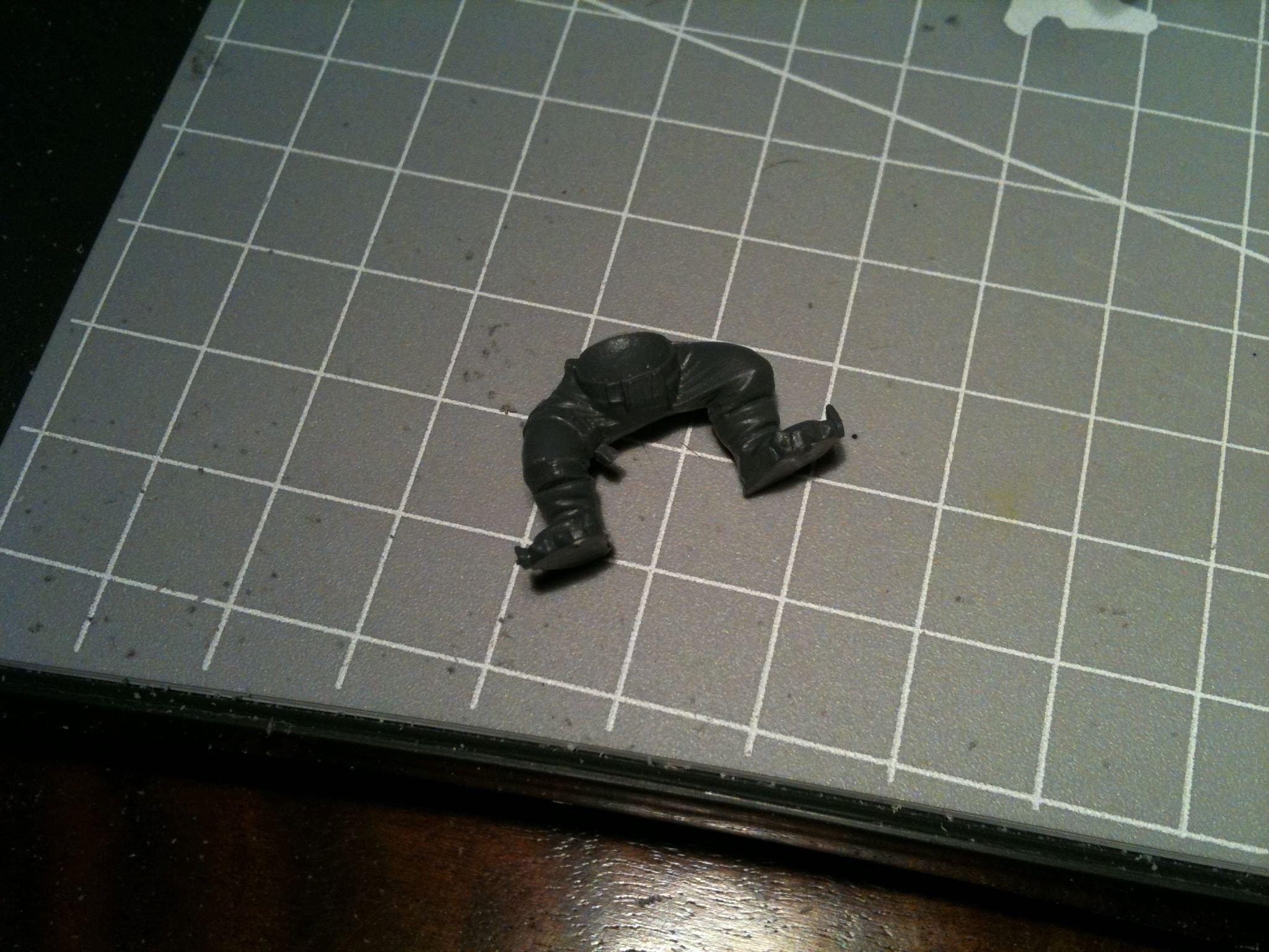 Da Dark Angelz, Orks, Rokkit Launcha, Trukk, Work In Progress