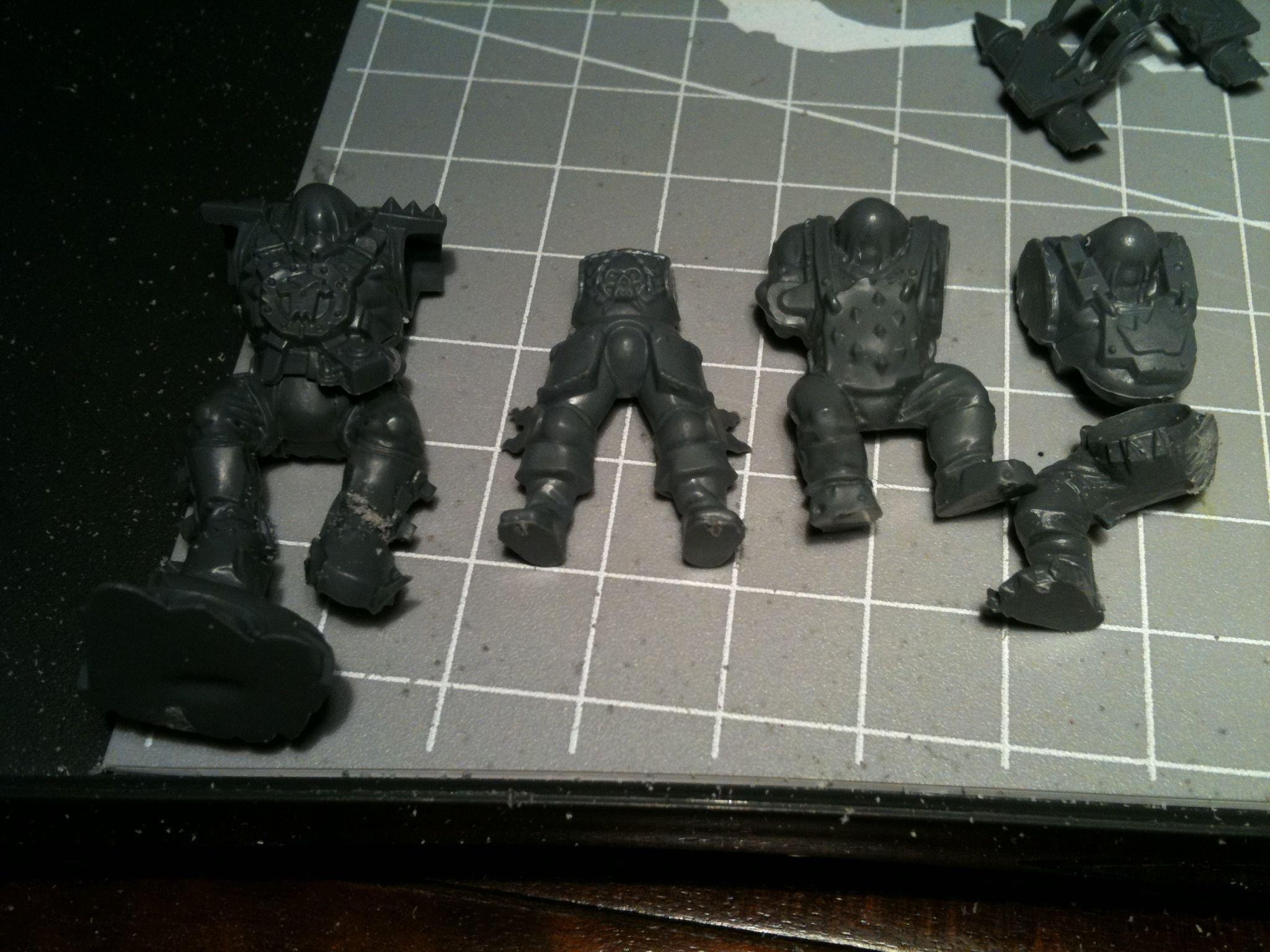 Da Dark Angelz, Orks, Rokkit Launcha, Trukk, Work In Progress