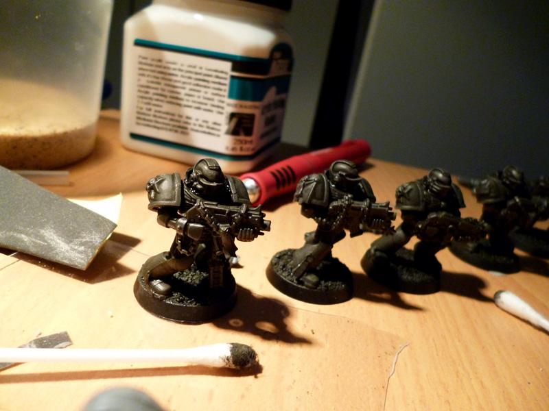 Black, Painting, Solenus, Templar