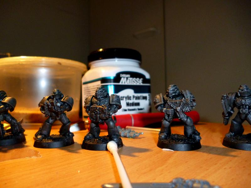 Black, Painting, Solenus, Templar