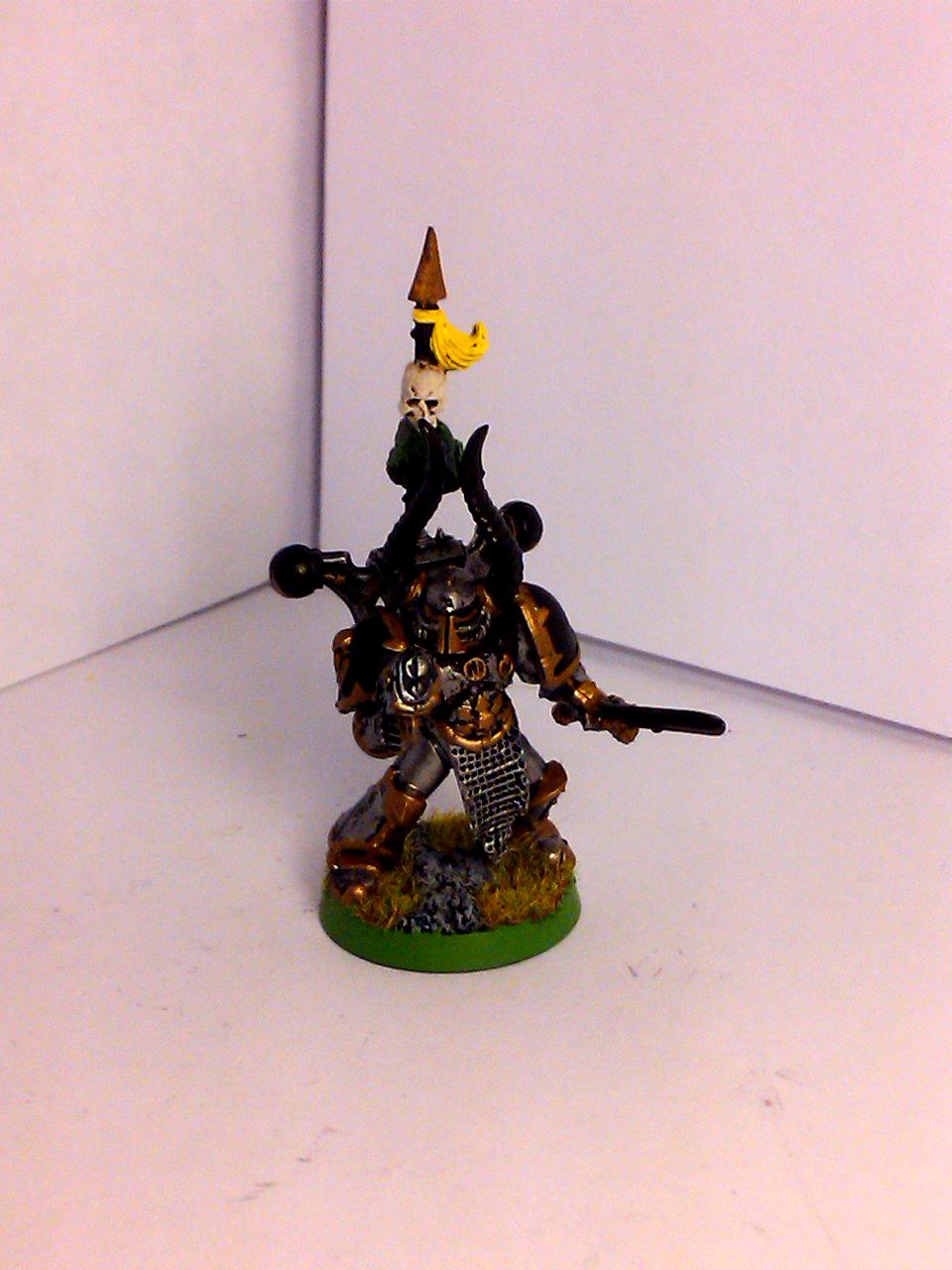 Chaos, Games Workshop, Iron Warriors, Painting, Pre Heresy, Terminator Armor, Warhammer 40,000, Warhammer Fantasy