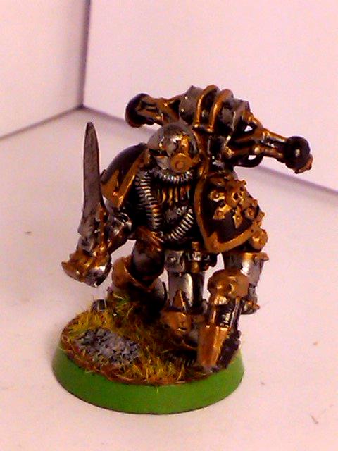Chaos, Chaos Army, Games Workshop, Iron Warriors, Painting, Pre Heresy, Terminator Armor, Warhammer 40,000, Warhammer Fantasy