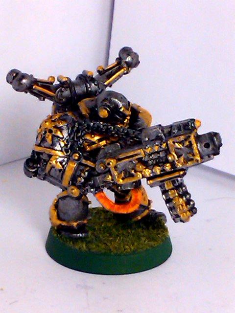 Chaos, Games Workshop, Iron Warriors, Painting, Pre Heresy, Terminator Armor, Warhammer 40,000, Warhammer Fantasy