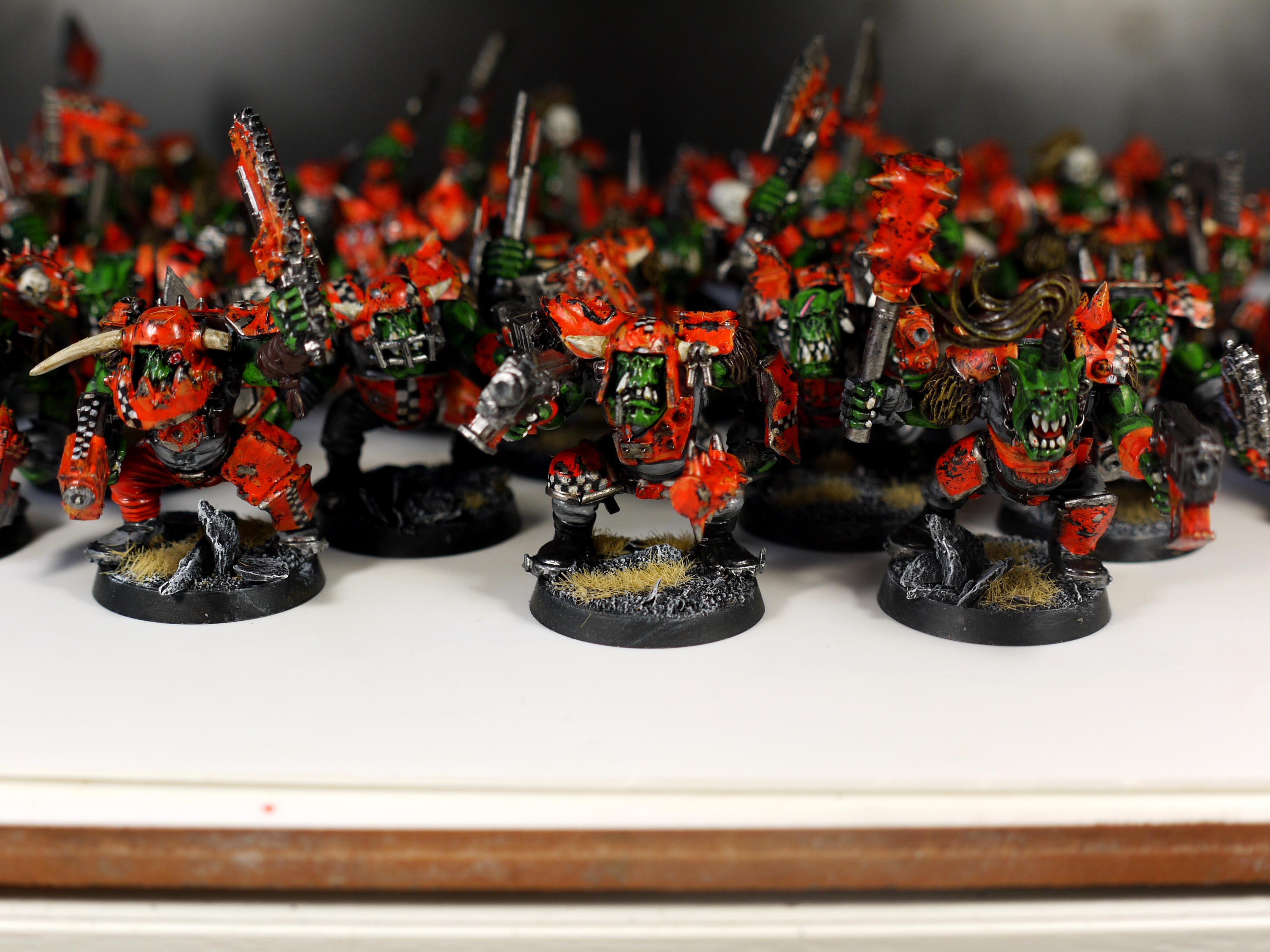 Orks, 'arder boyz complete closeup