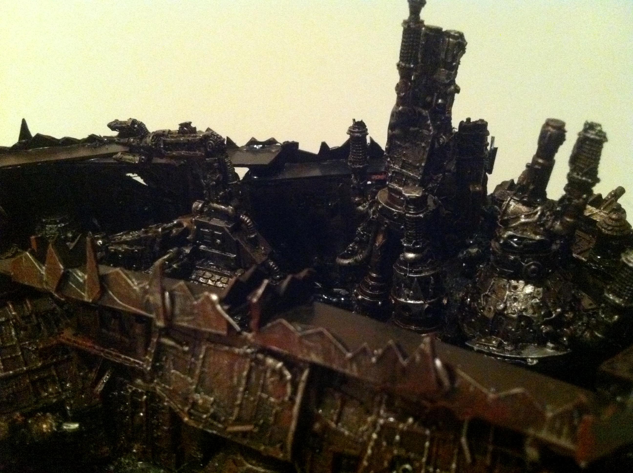 Buildings, Fortress, Ork. Imperial, Space, Space Marines