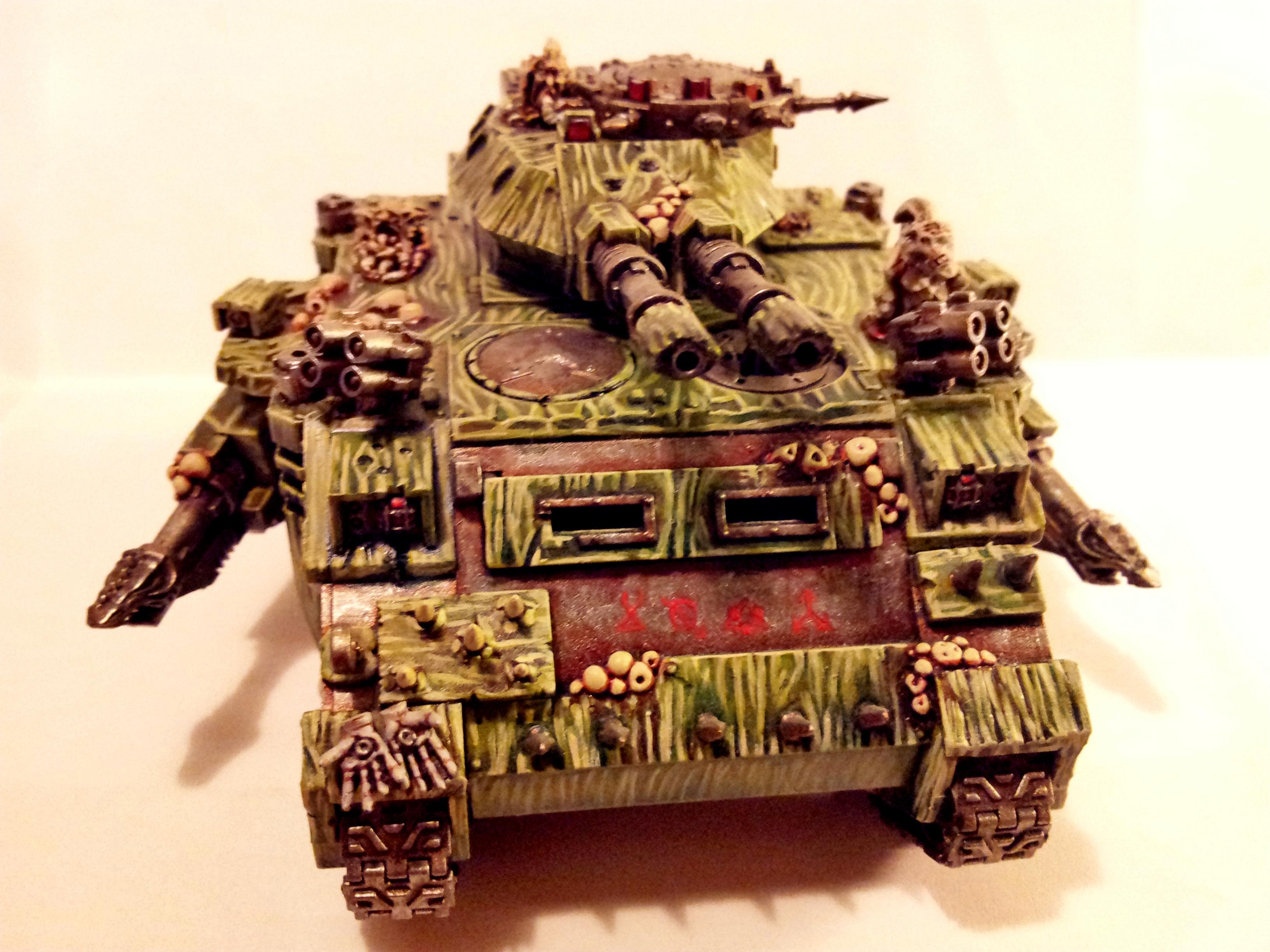 Chaos Space Marines, Chaos Tank, Corrupted, Death Guard, Nurgle, Plague Marines, Predator