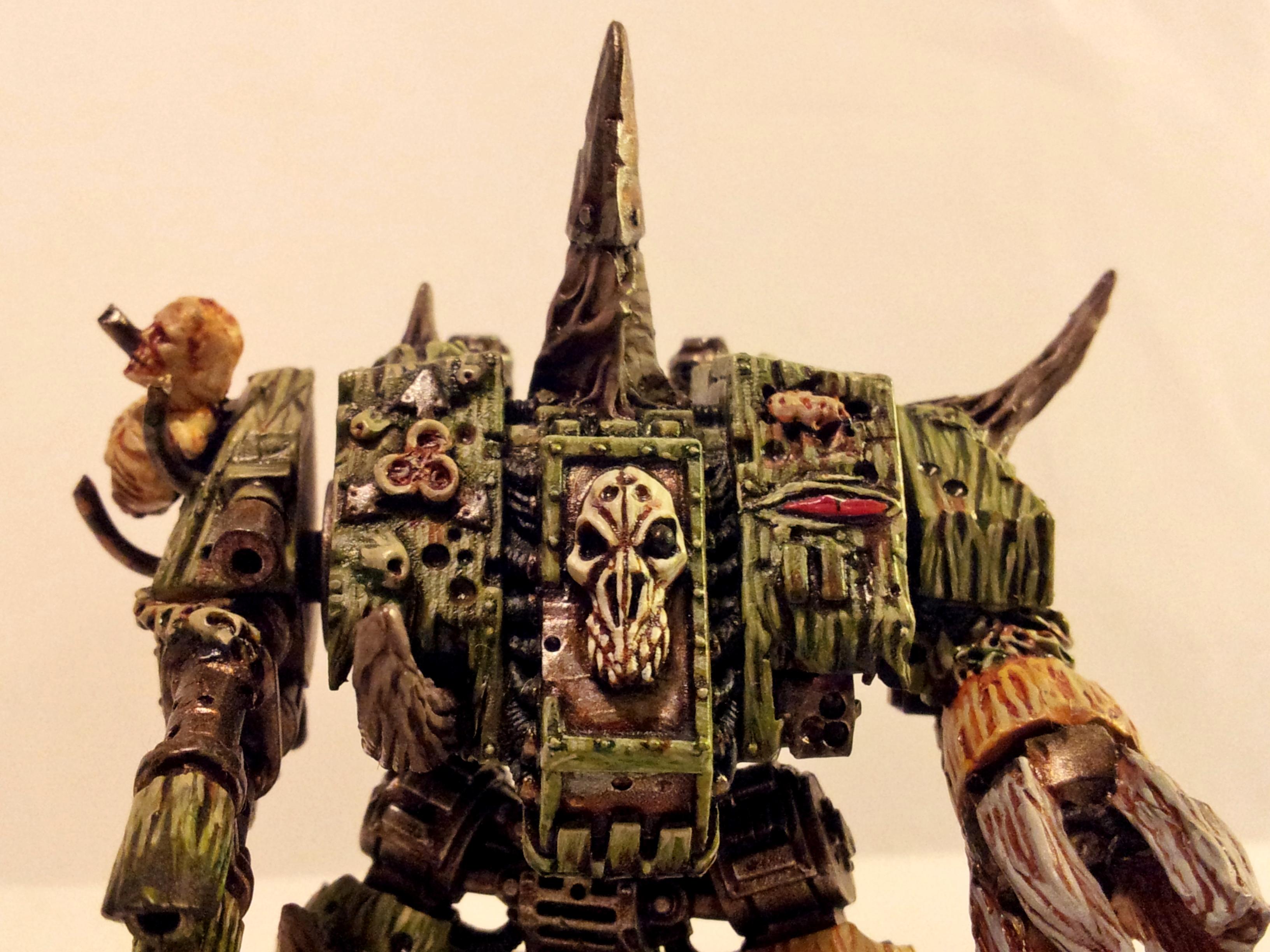 Chaos Dreadnought, Chaos Space Marines, Corrupted, Death Guard, Dreadnought, Nurgle, Plague Marines