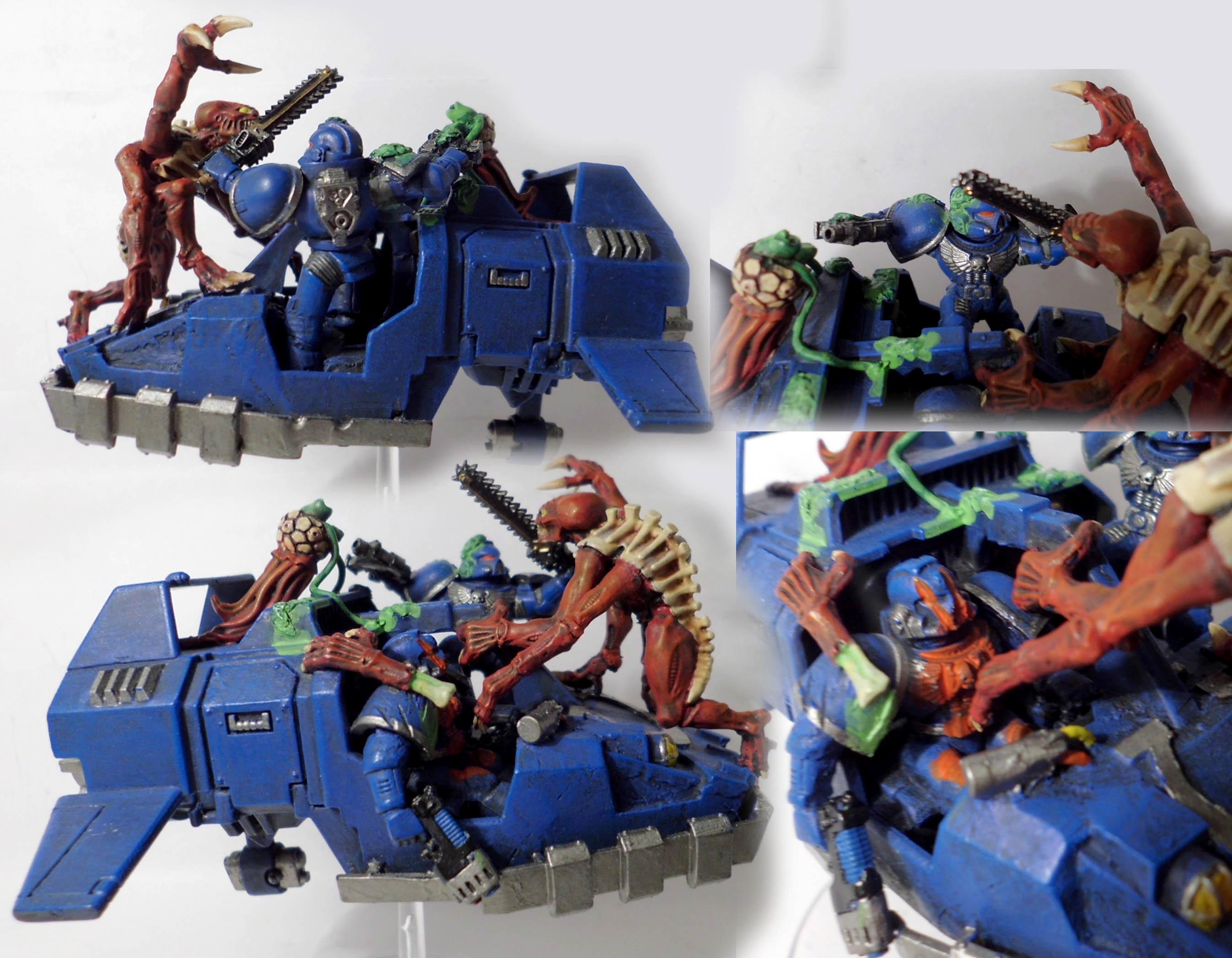 Conversion, Land Speeder, Space Marines, Ultramarines