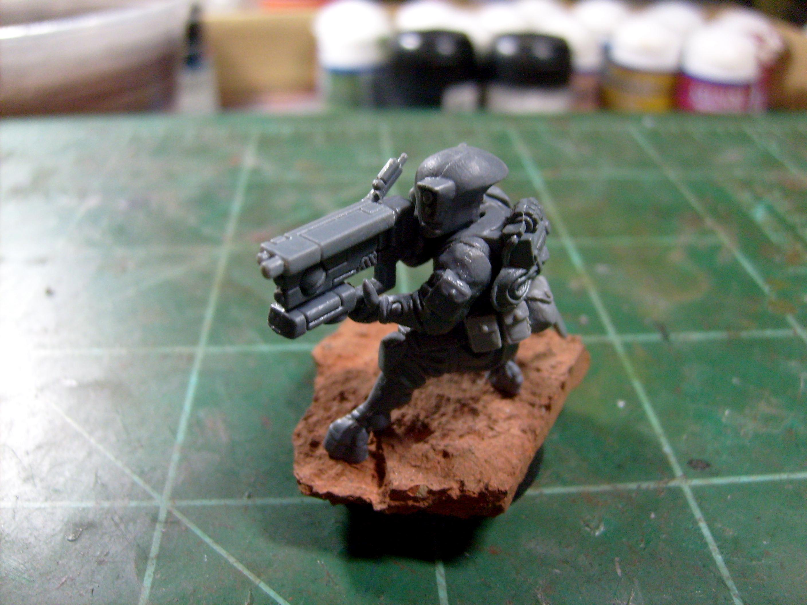 Army, Desert, Pathfinders, Tau, Warhammer 40,000, Work In Progress