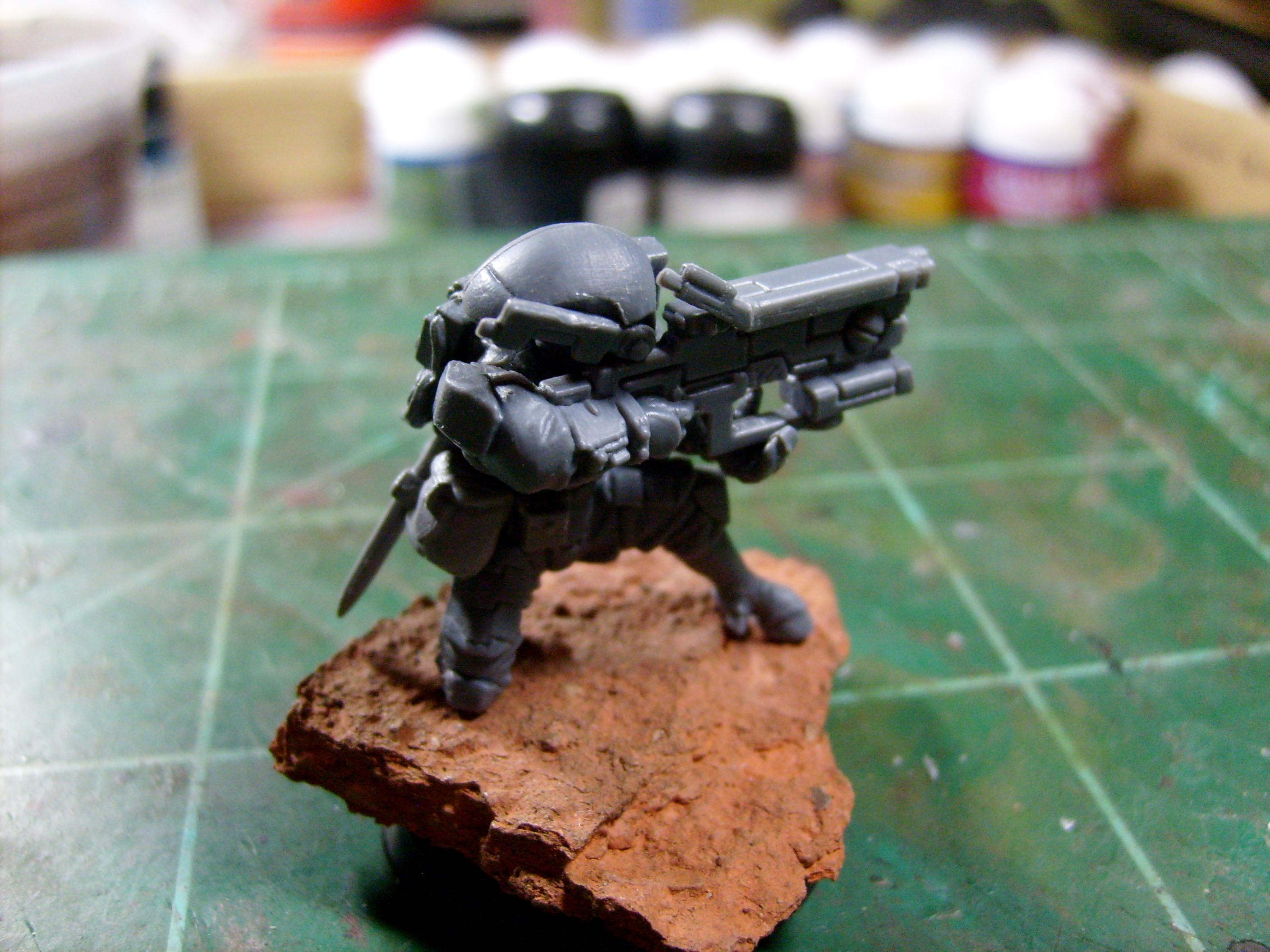 Army, Desert, Pathfinders, Tau, Warhammer 40,000, Work In Progress