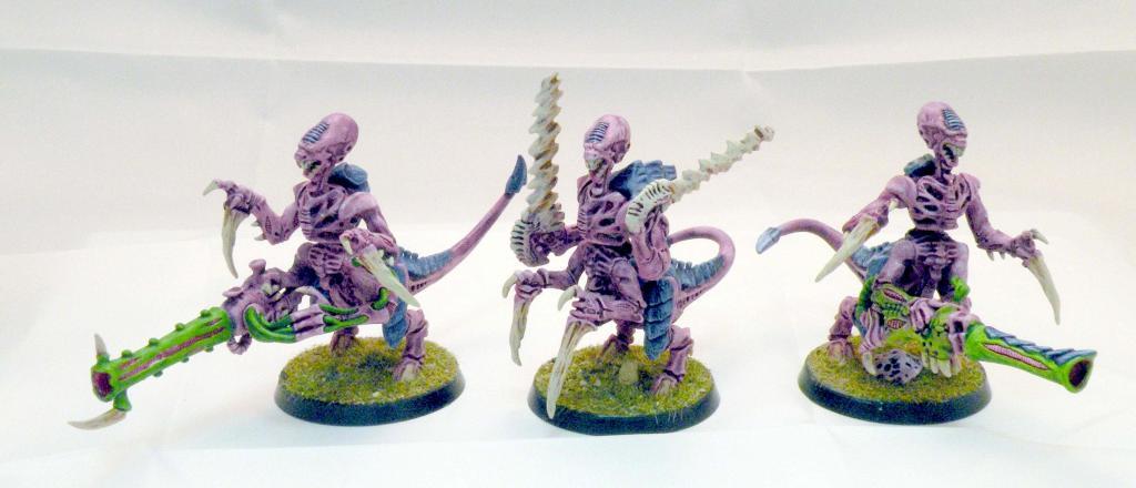 Tyranids, Warriors, Converted plastic heavy weapons