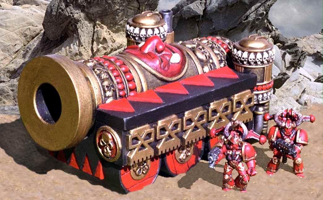 Armorcast, Cannon Of Khorne, Catalog, Chaos, Resin, Warhammer 40,000