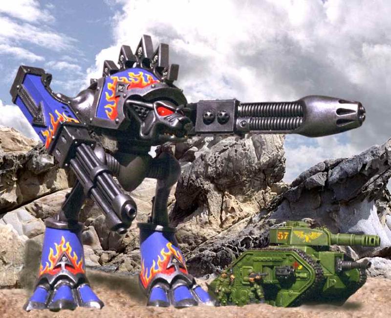 Armorcast, Catalog, Resin, Titan, Warhammer 40,000, Warhound