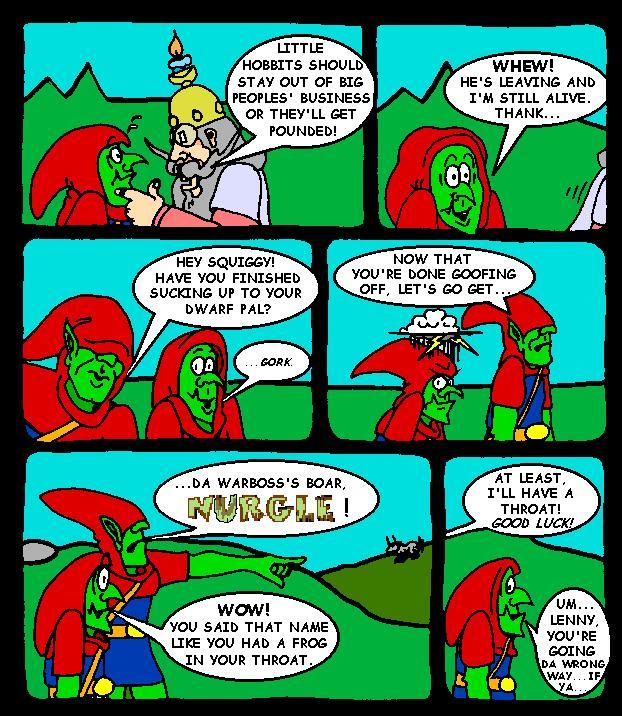 Comic, Goblins, Orcs, Torcqued