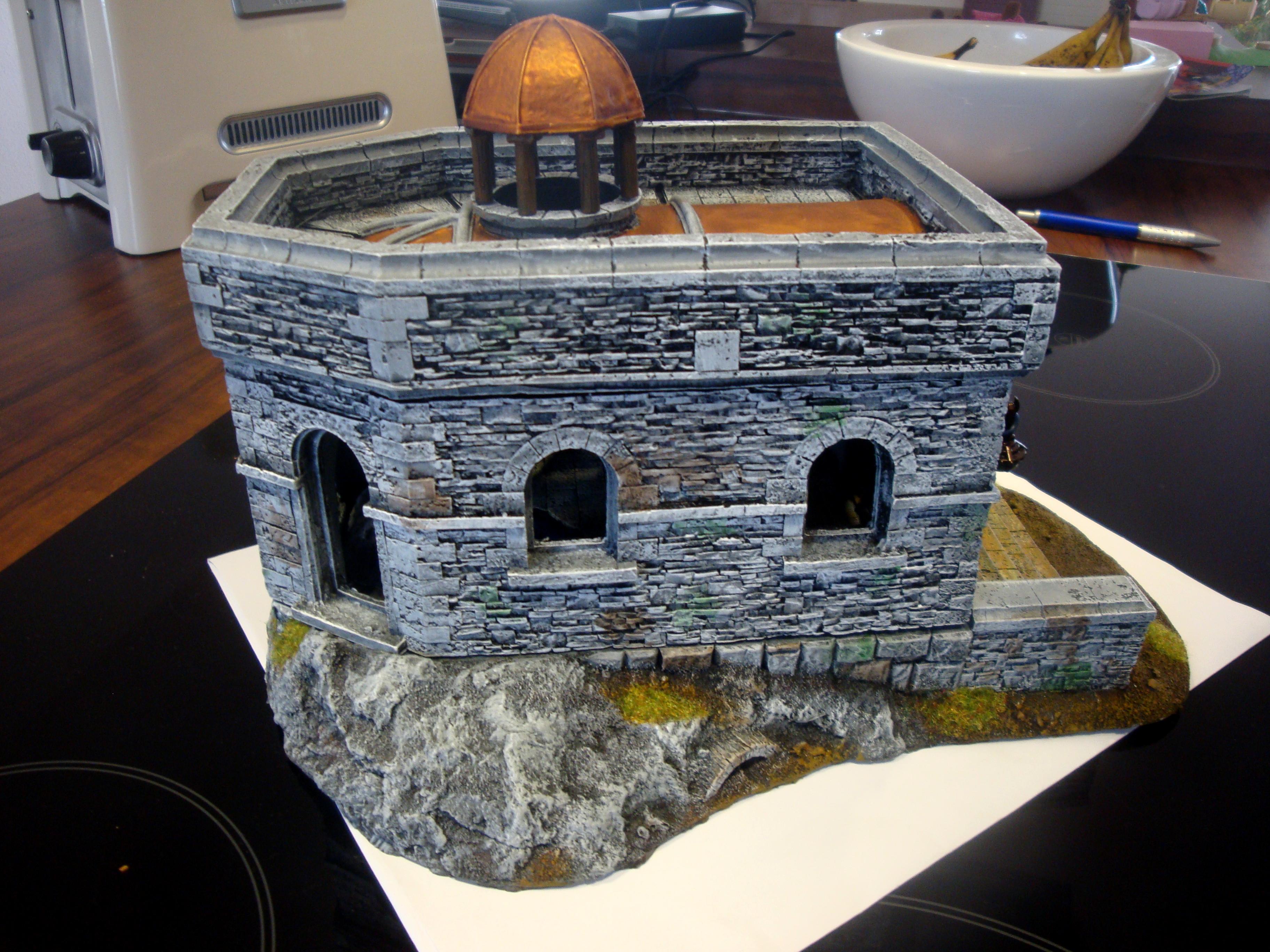 Forge World, Inquisitor, Landscape, Shrine, Sisters Of Battle, Solomon Lok, Temple, Terrain, Warhammer 40,000