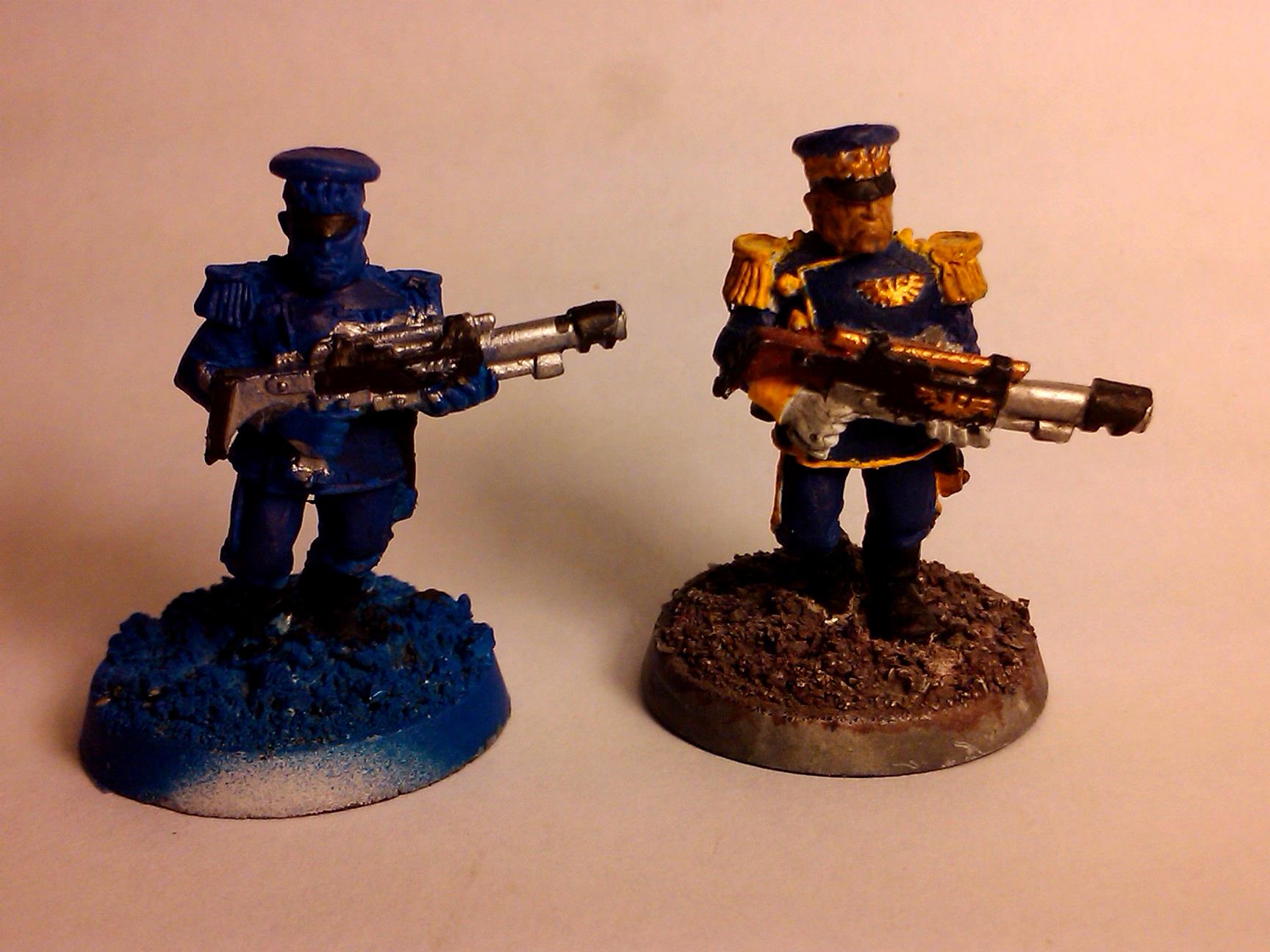 Conversion, Imperial Guard, Mordian Iron Guard, Paint Scheme, Warhammer 40,000