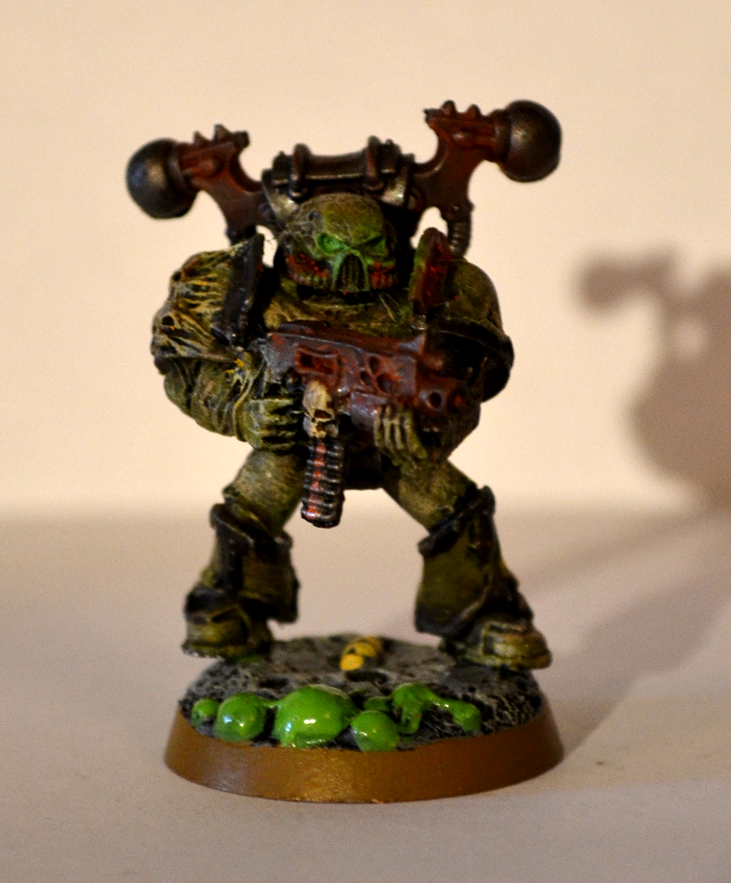 Death Guard, Nurgle, Plague Marine Squad 1 Bolter 2