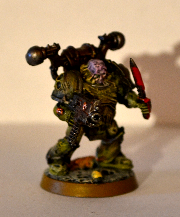 Death Guard, Nurgle, Plague Marine Squad 1 Bolter 4