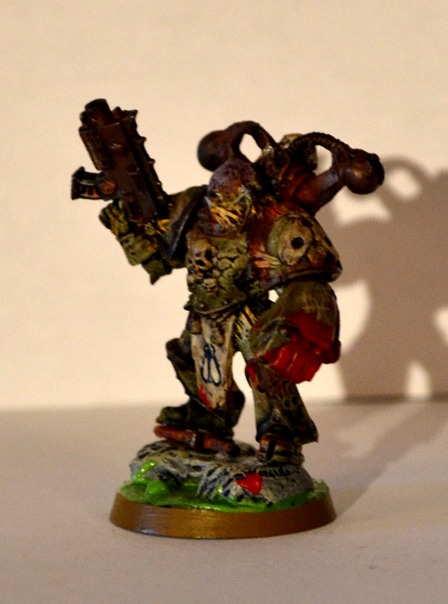 Death Guard, Nurgle, Plague Marine Squad 1 Champion
